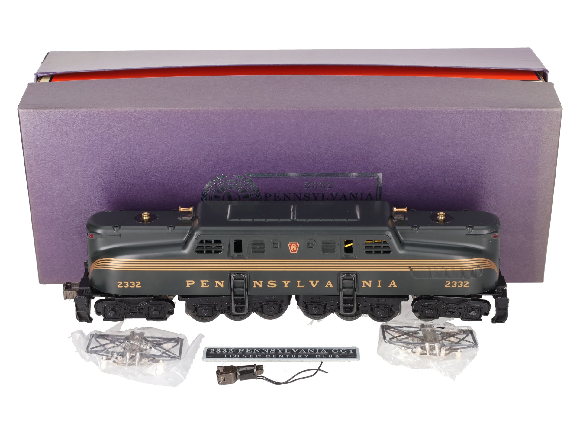 Lionel 6-18314 O Gauge Pennsylvania GG-1 Electric Locomotive #2332 EX/Box