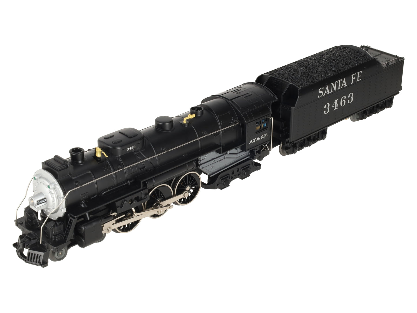 Lionel 2232030 O Santa Fe LionChief Plus 2.0 Hudson Steam Locomotive #3463 EX/Box