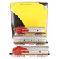 K-Line K25301 O Gauge Santa Fe ABA Diesel Locomotive Set w/TMCC #302 EX/Box