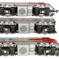 K-Line K25301 O Gauge Santa Fe ABA Diesel Locomotive Set w/TMCC #302 EX/Box