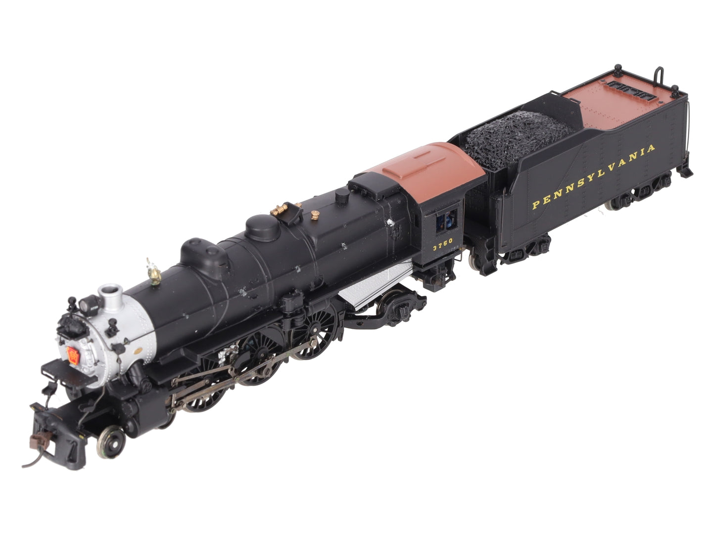 Bachmann 84013 HO PRR K4 4-6-2 Pacific Steam Locomotive & Tender #3750 VG/Box