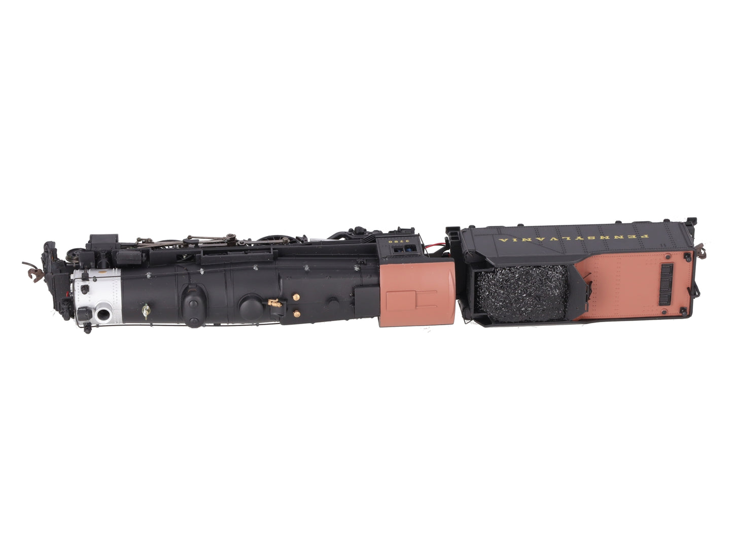 Bachmann 84013 HO PRR K4 4-6-2 Pacific Steam Locomotive & Tender #3750 VG/Box