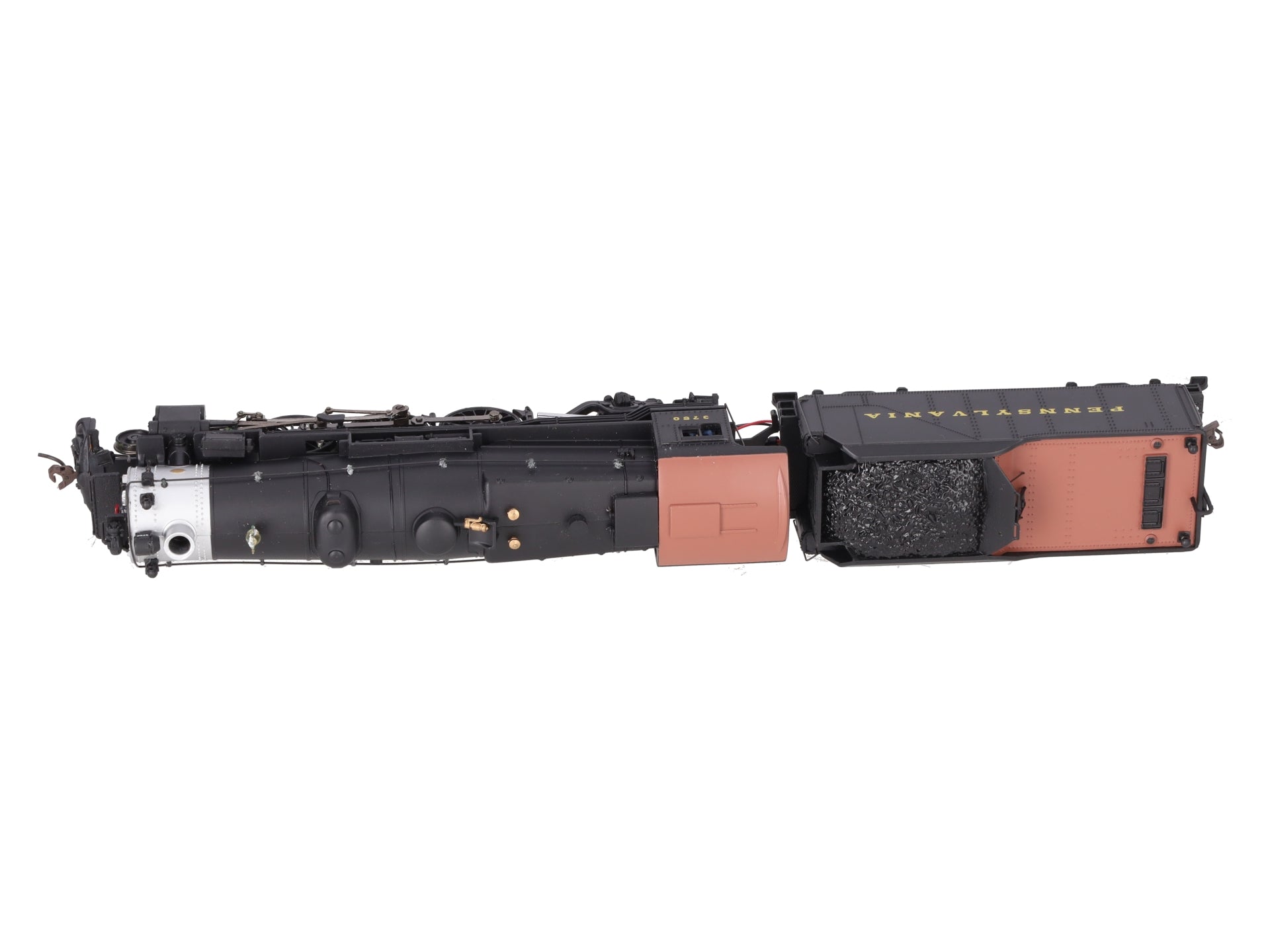 Bachmann 84013 HO PRR K4 4-6-2 Pacific Steam Locomotive & Tender #3750 VG/Box