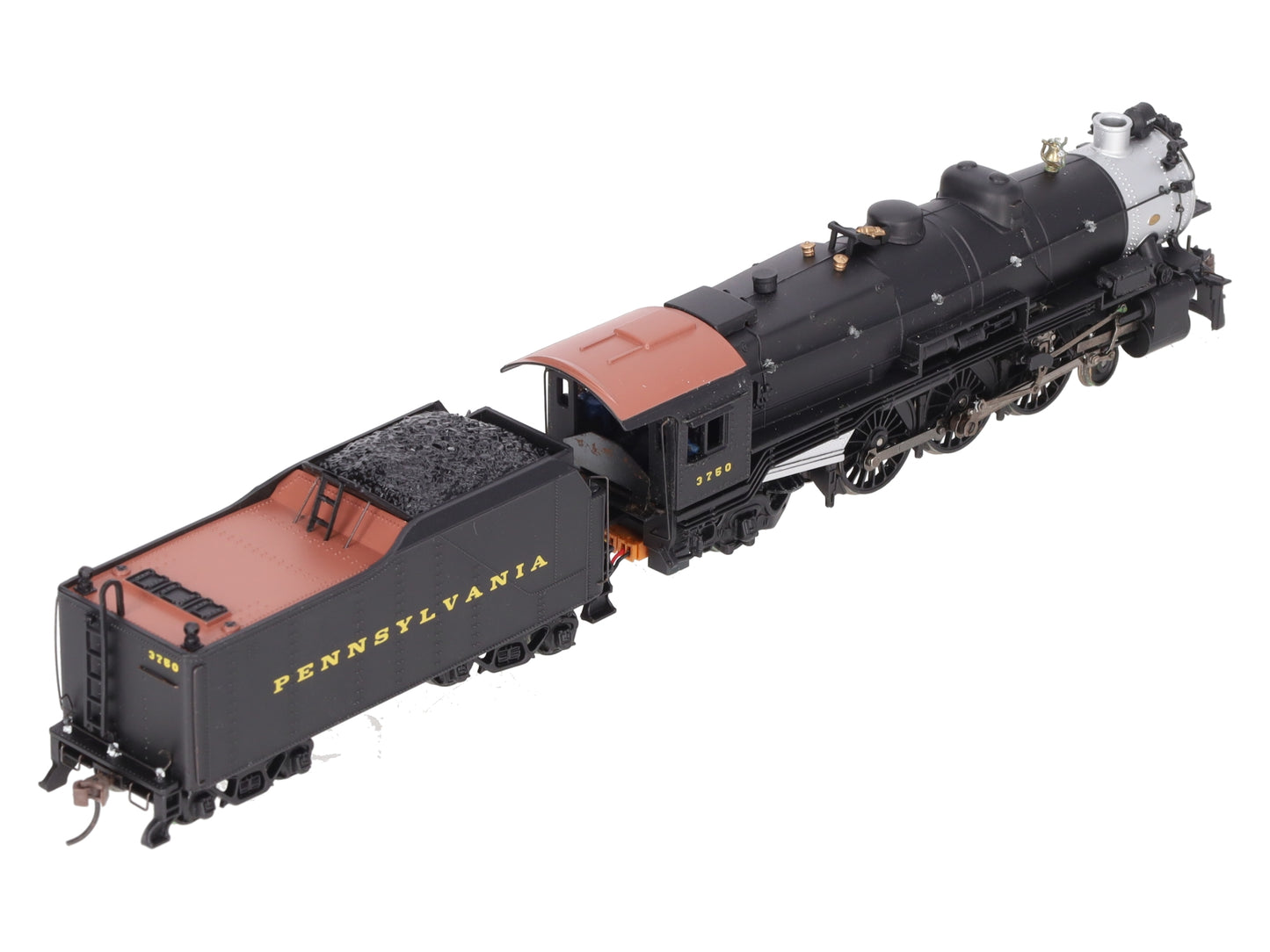 Bachmann 84013 HO PRR K4 4-6-2 Pacific Steam Locomotive & Tender #3750 VG/Box