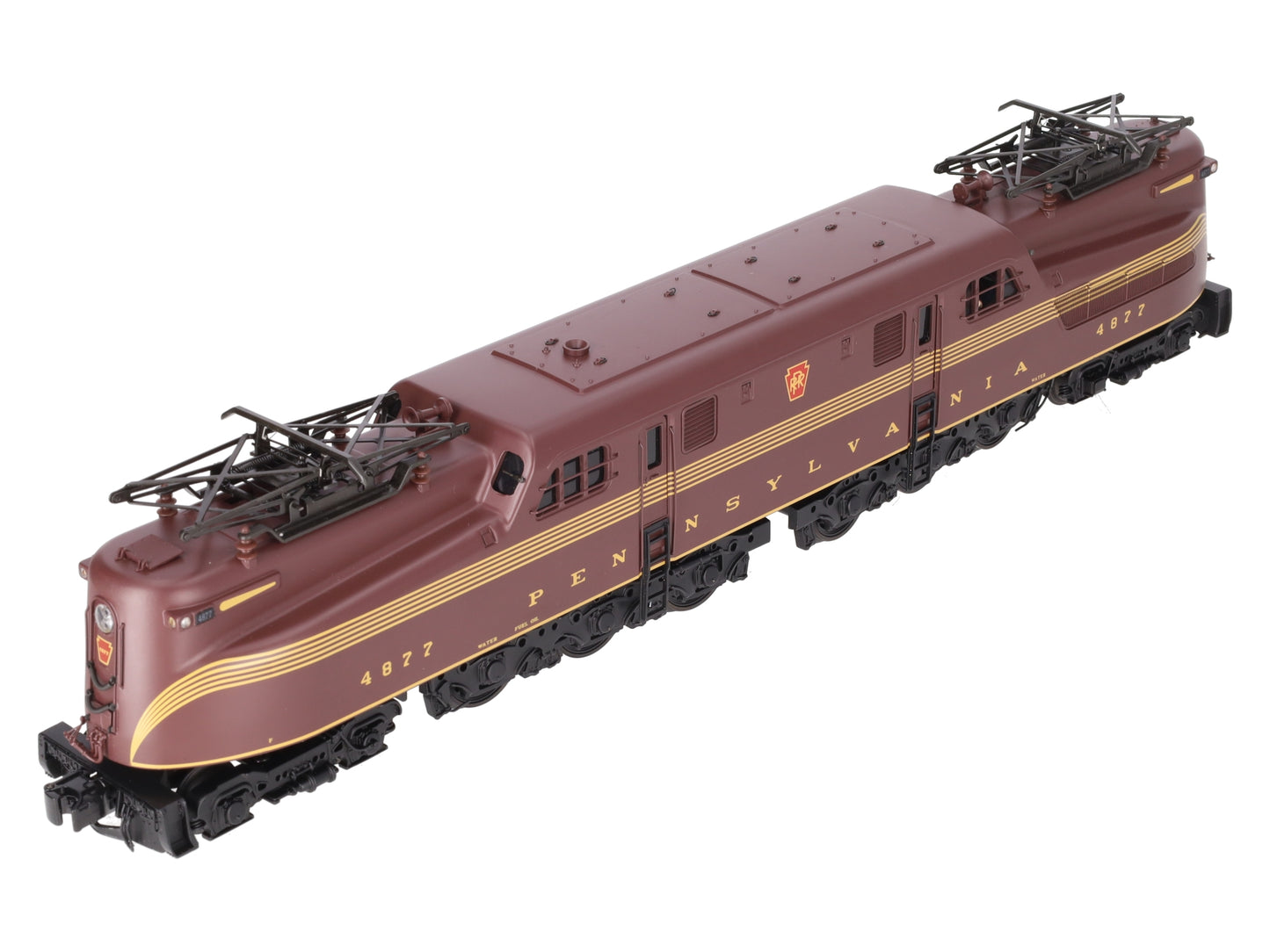 MTH 20-5548-1 O Pennsylvania GG-1 Electric Locomotive w/Proto-Sound 2.0 #4877 VG/Box