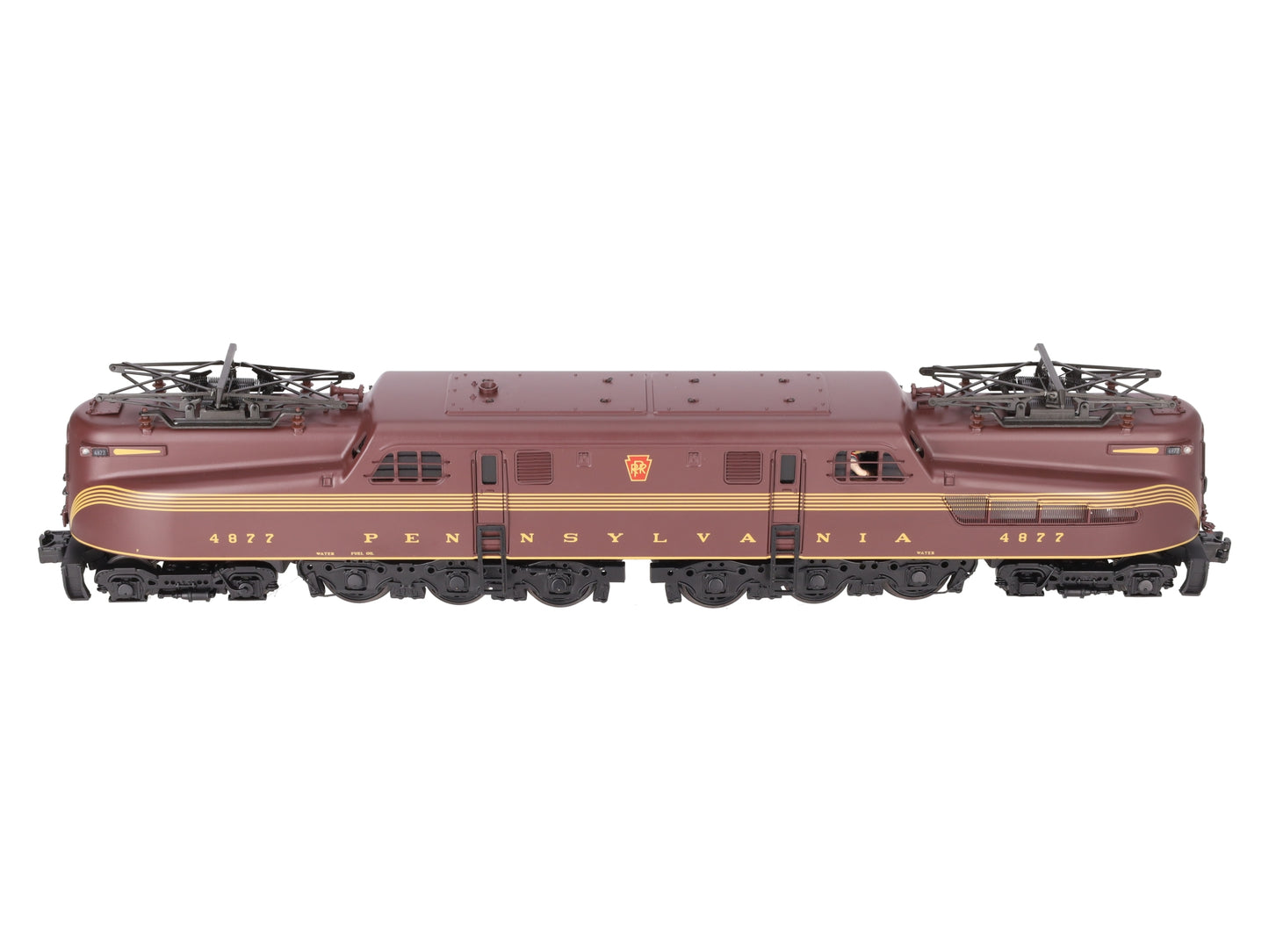 MTH 20-5548-1 O Pennsylvania GG-1 Electric Locomotive w/Proto-Sound 2.0 #4877 VG/Box