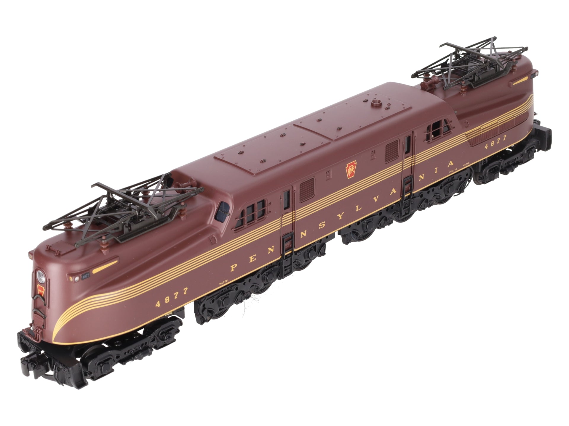 MTH 20-5548-1 O Pennsylvania GG-1 Electric Locomotive w/Proto-Sound 2.0 #4877 VG/Box