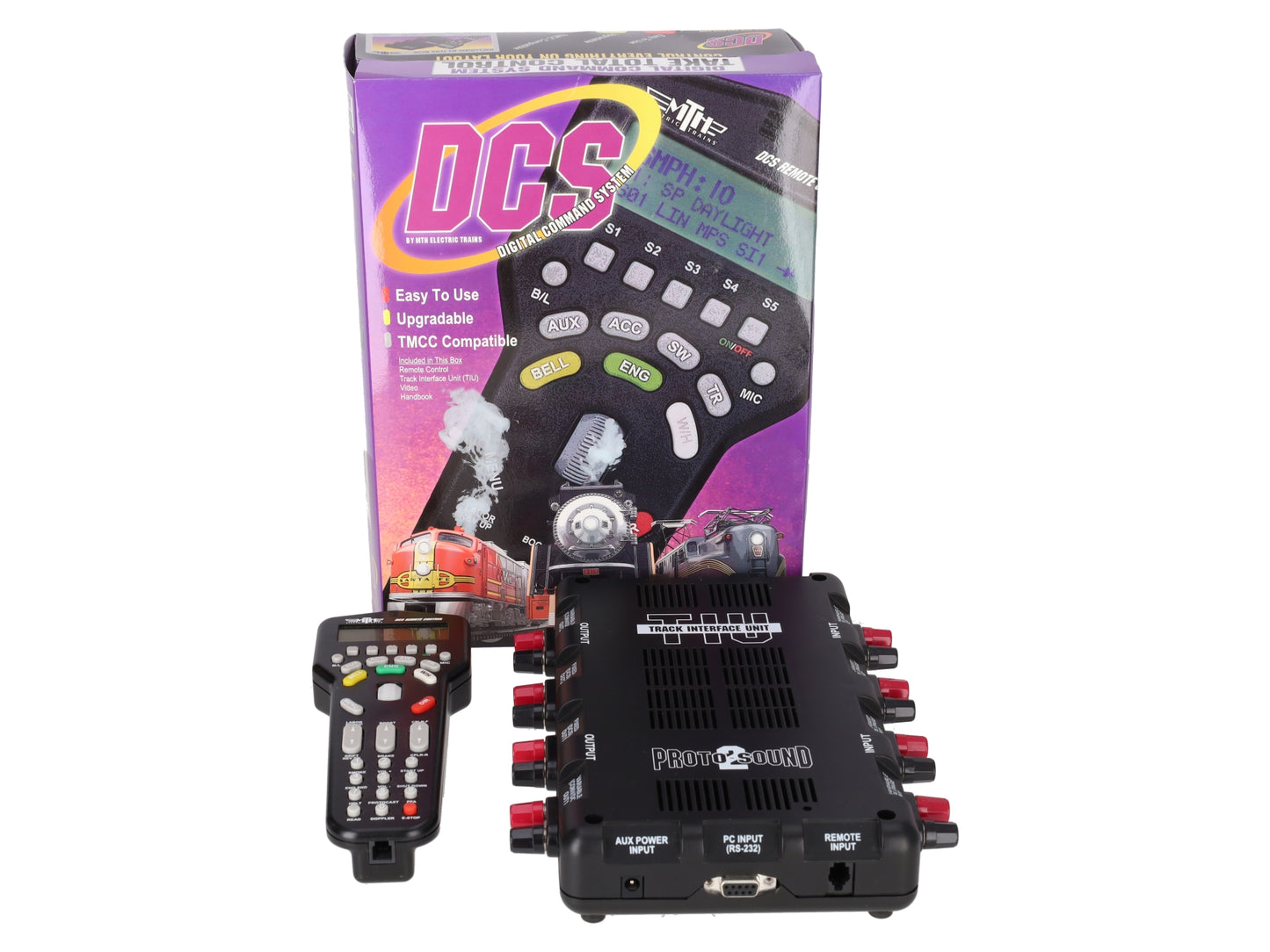 MTH 50-1001 O DCS Remote Control and DCS TIU Set EX/Box