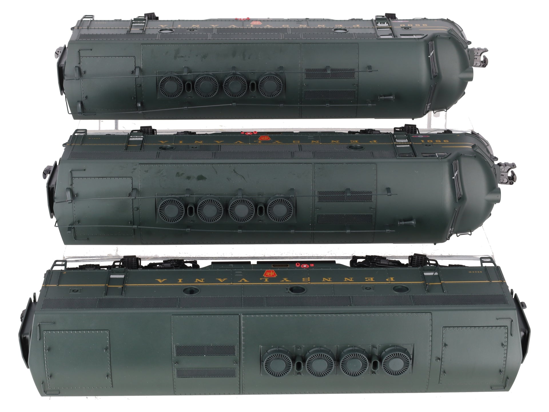 Lionel 6-14592 O Gauge Pennsylvania F3 ABA Diesel Locomotive Set w/TMCC VG/Box