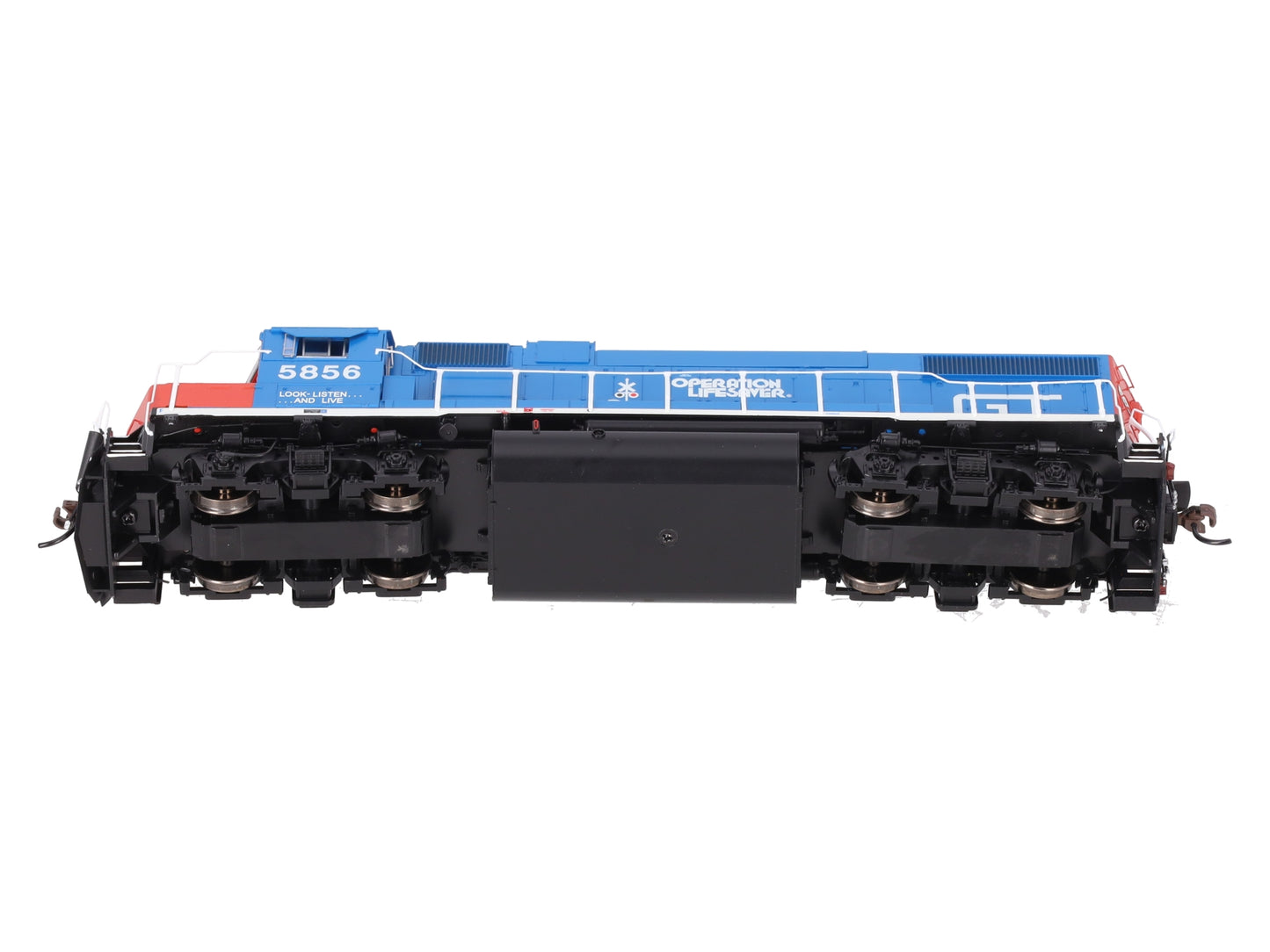 Athearn G71816 HO GTW GP38-2 Diesel Locomotive with DCC & Sound #5856 EX/Box