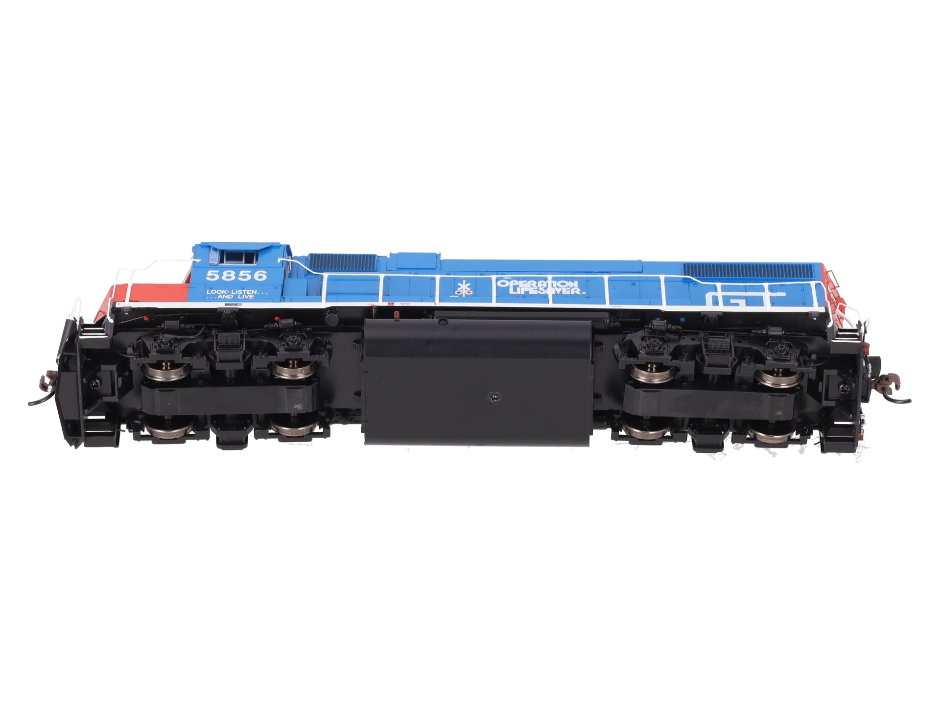 Athearn G71816 HO GTW GP38-2 Diesel Locomotive with DCC & Sound #5856 EX/Box