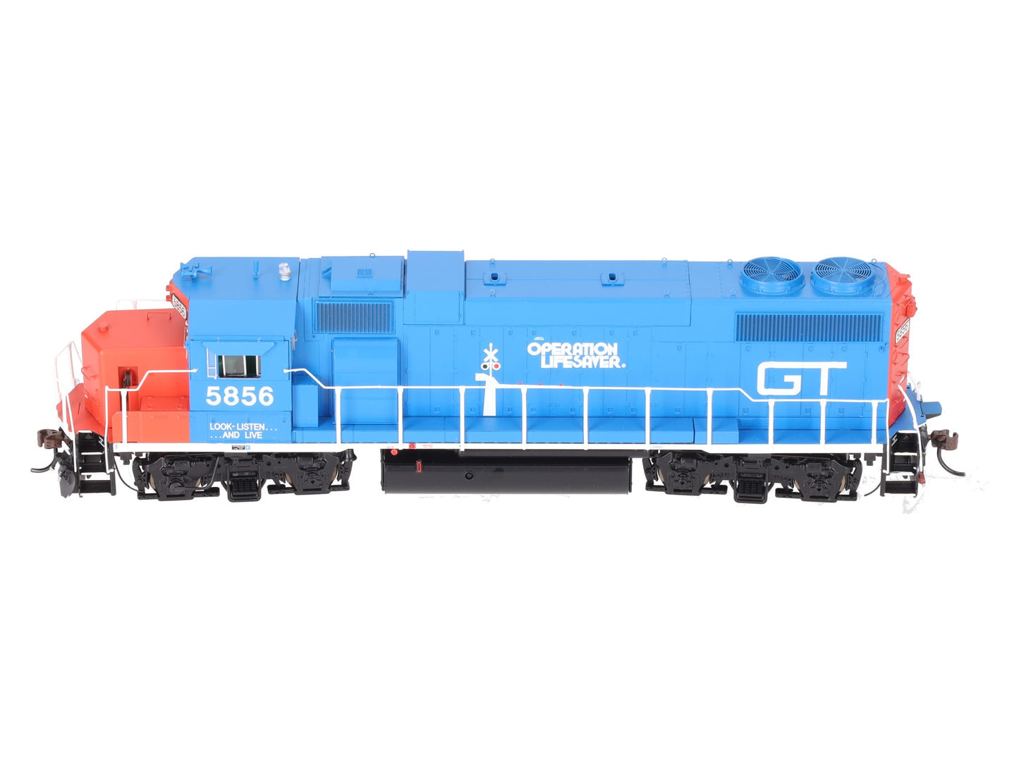 Athearn G71816 HO GTW GP38-2 Diesel Locomotive with DCC & Sound #5856 EX/Box