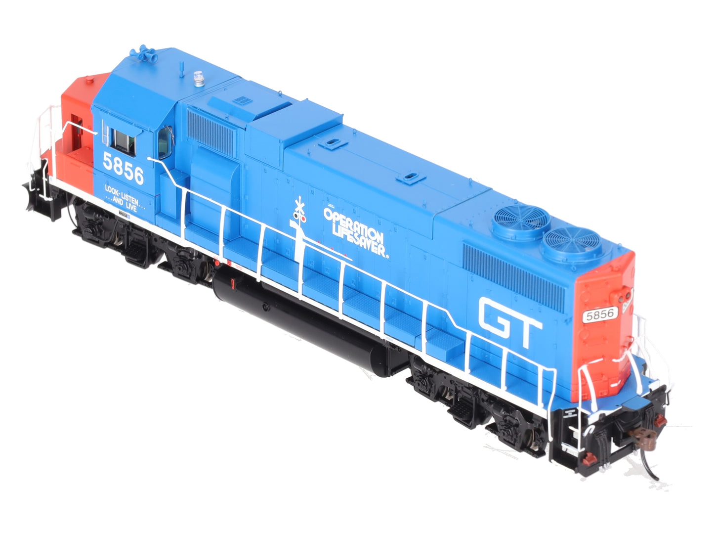 Athearn G71816 HO GTW GP38-2 Diesel Locomotive with DCC & Sound #5856 EX/Box