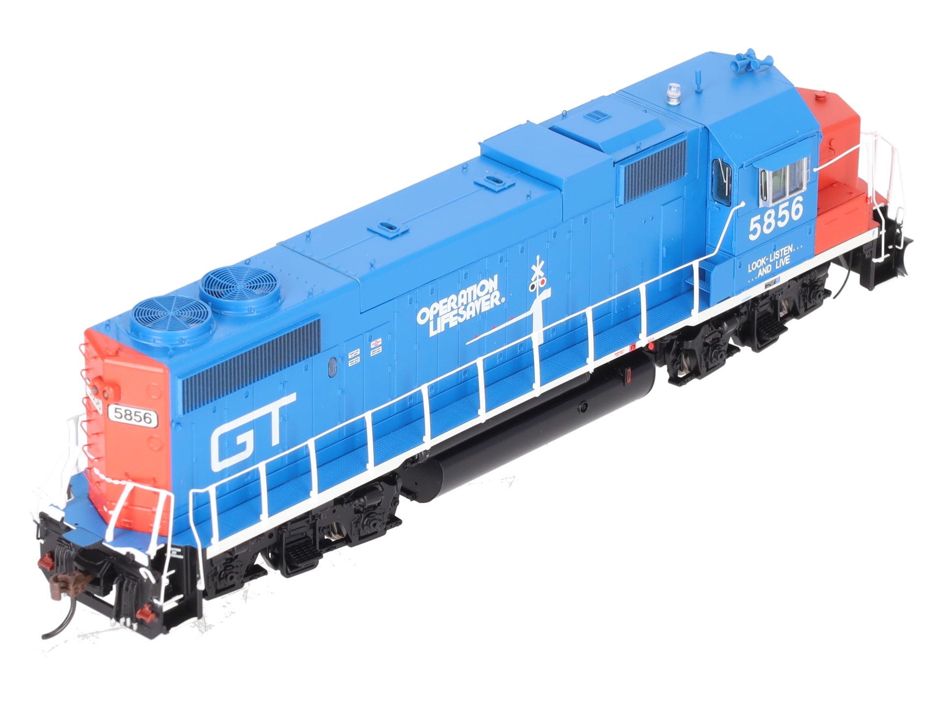 Athearn G71816 HO GTW GP38-2 Diesel Locomotive with DCC & Sound #5856 EX/Box