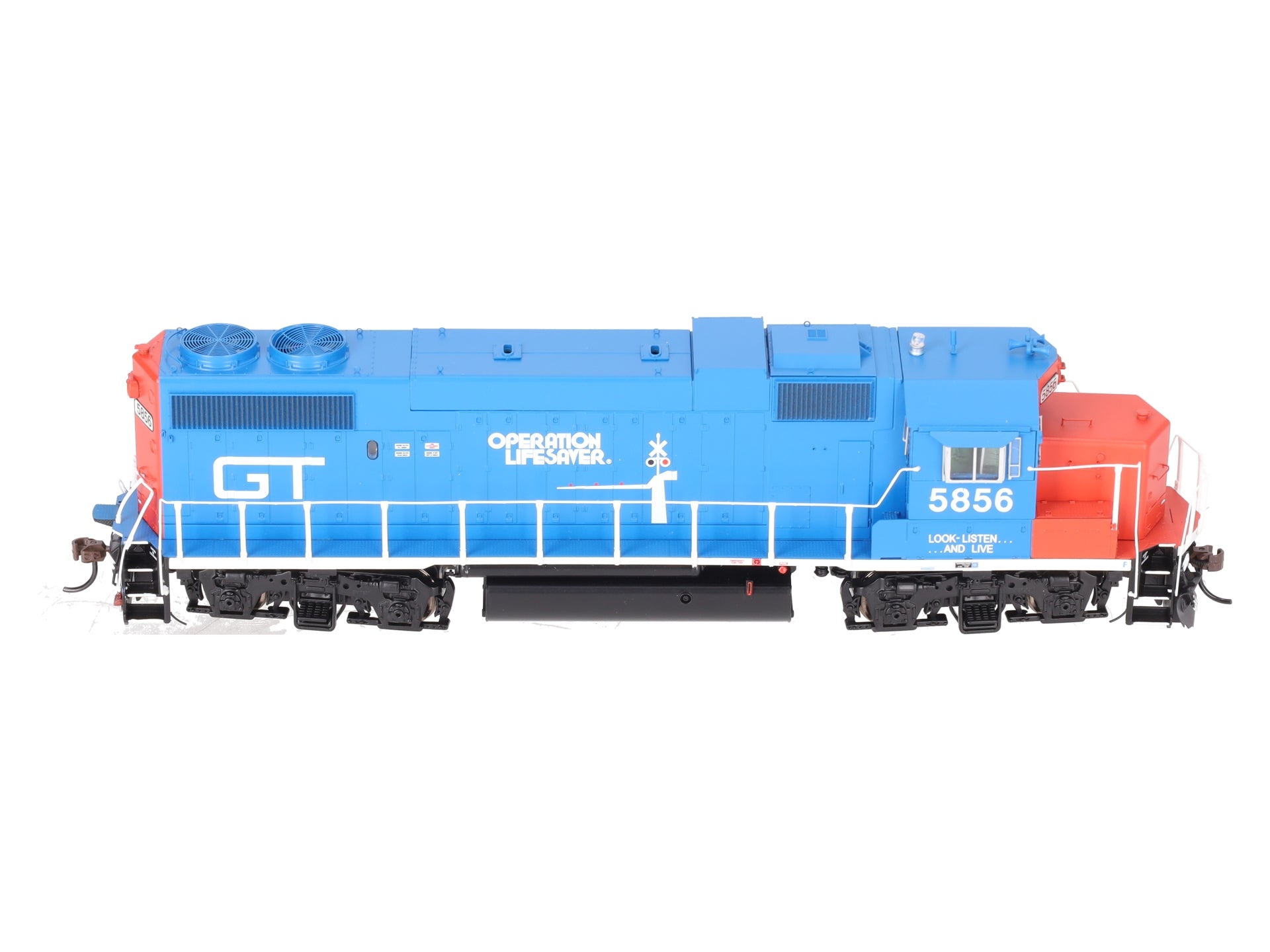 Athearn G71816 HO GTW GP38-2 Diesel Locomotive with DCC & Sound #5856 EX/Box