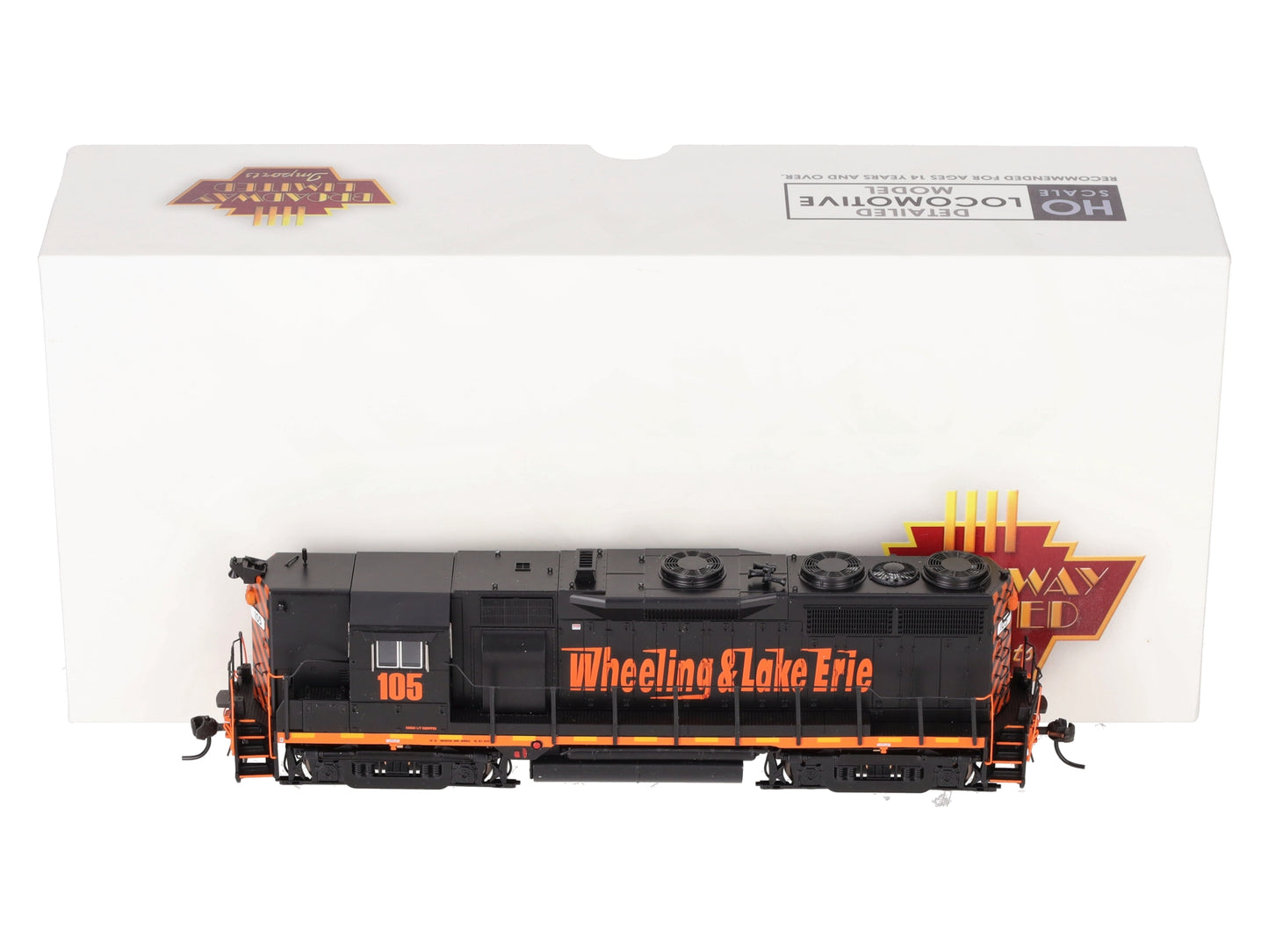 Broadway Limited 8938 HO W&LE EMD GP35 Diesel Locomotive Sound/DCC/DC #105