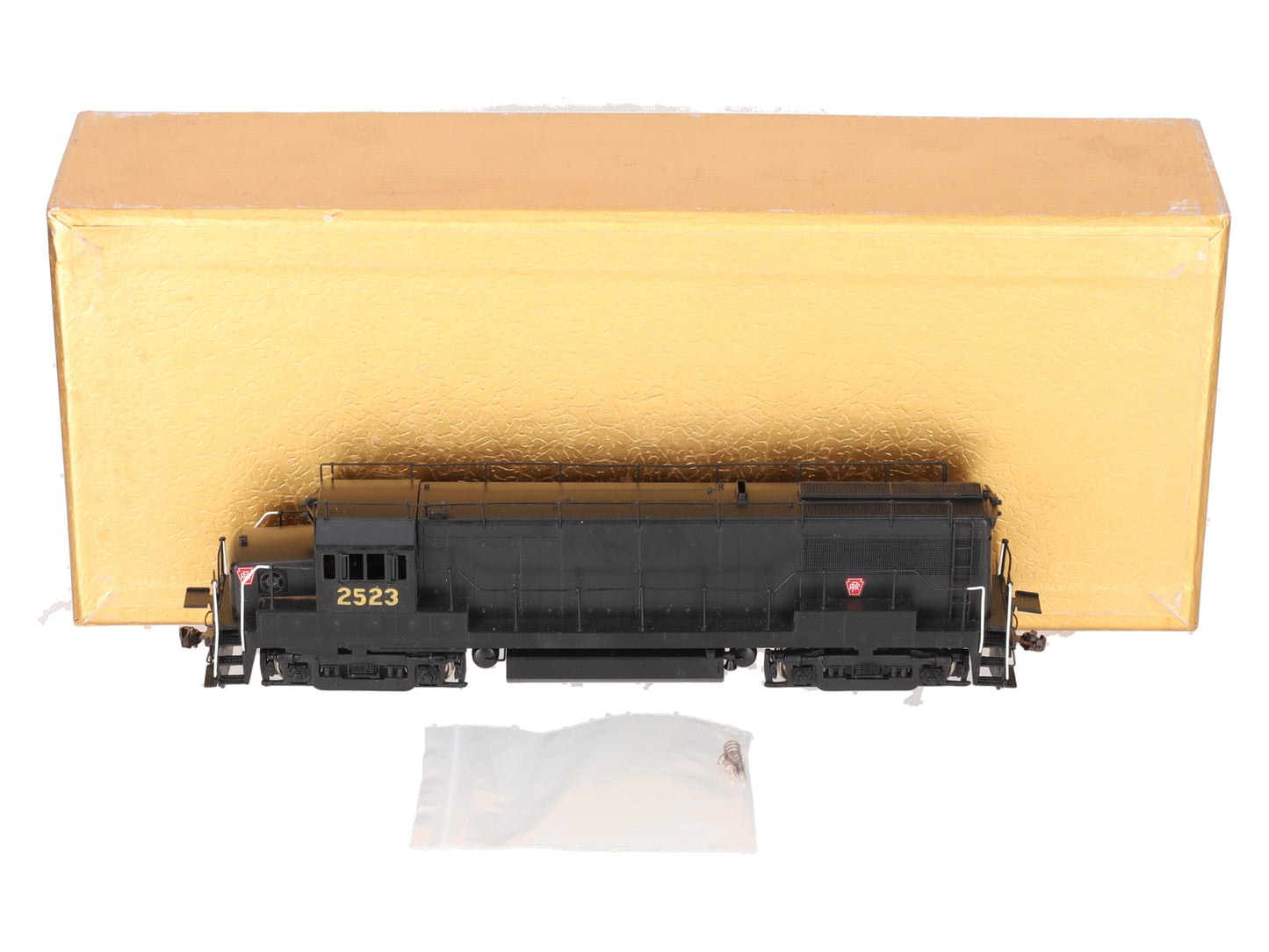 Oriental Limited Custom Brass HO PRR GE U25B 2500HP Low Hood Early EX/Box