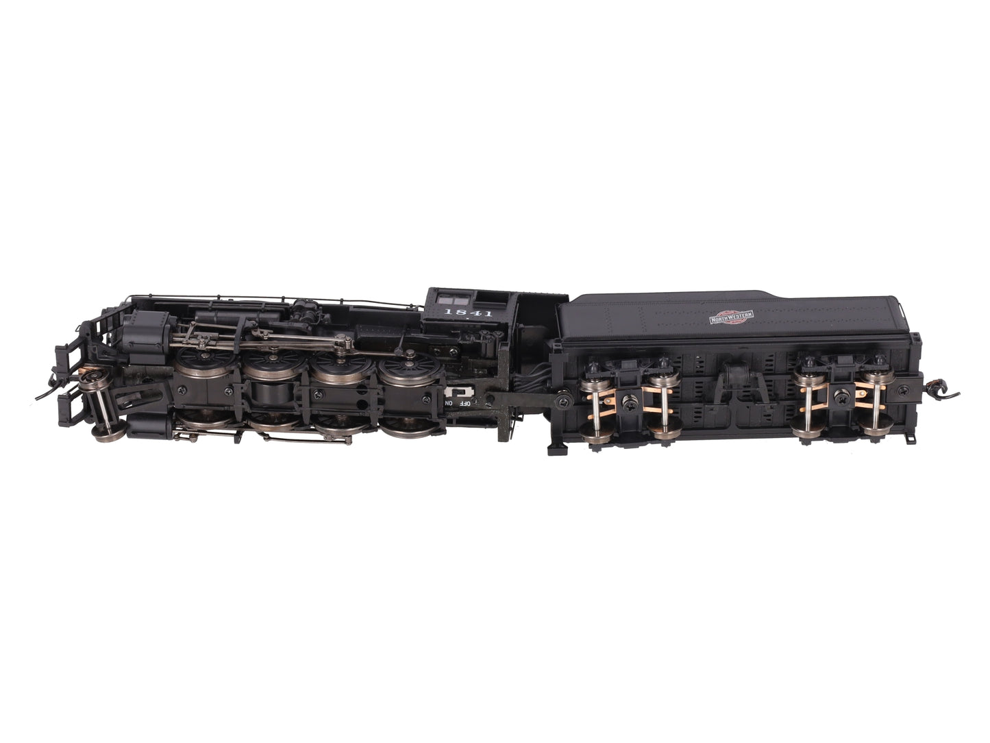 Broadway Limited 6343 HO C&NW 2-8-0 Consolidation Steam Loco Sound/DCC #1841 EX/Box