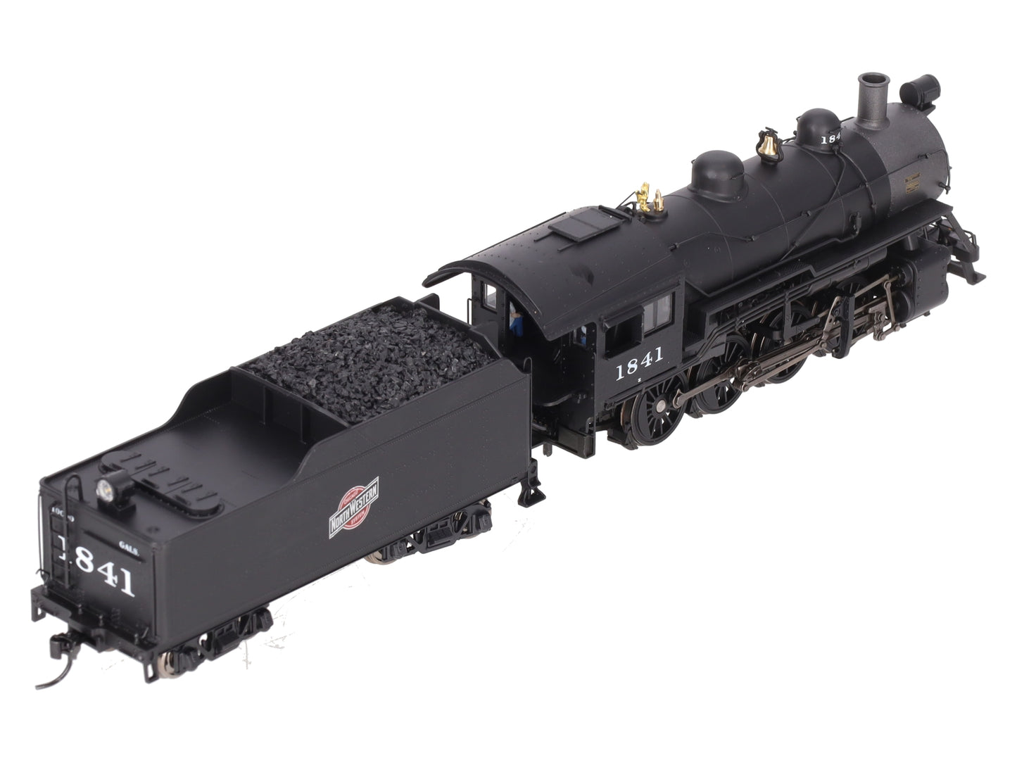 Broadway Limited 6343 HO C&NW 2-8-0 Consolidation Steam Loco Sound/DCC #1841 EX/Box