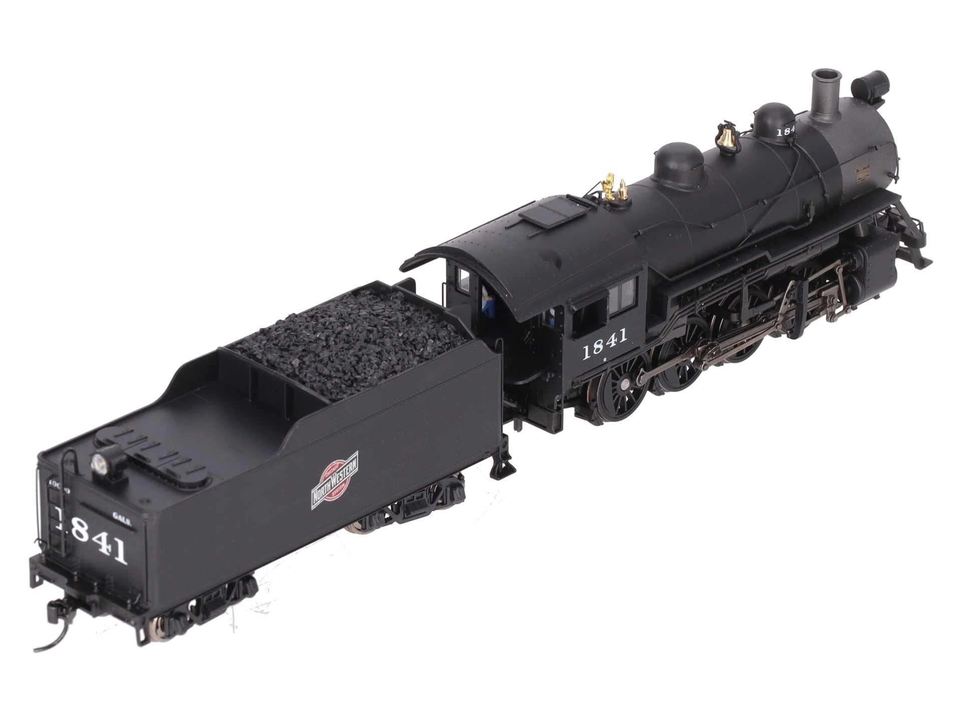 Broadway Limited 6343 HO C&NW 2-8-0 Consolidation Steam Loco Sound/DCC #1841 EX/Box