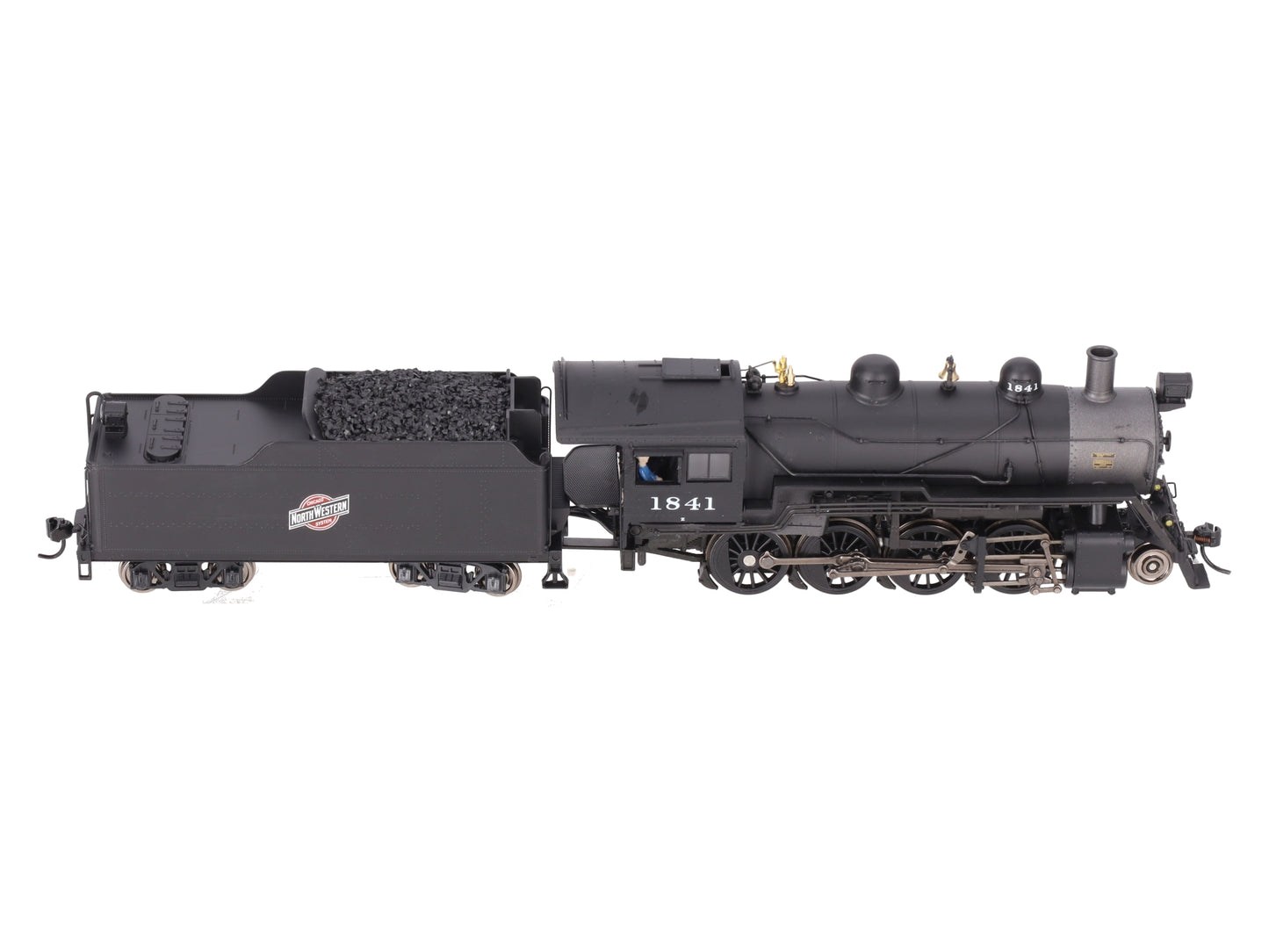 Broadway Limited 6343 HO C&NW 2-8-0 Consolidation Steam Loco Sound/DCC #1841 EX/Box