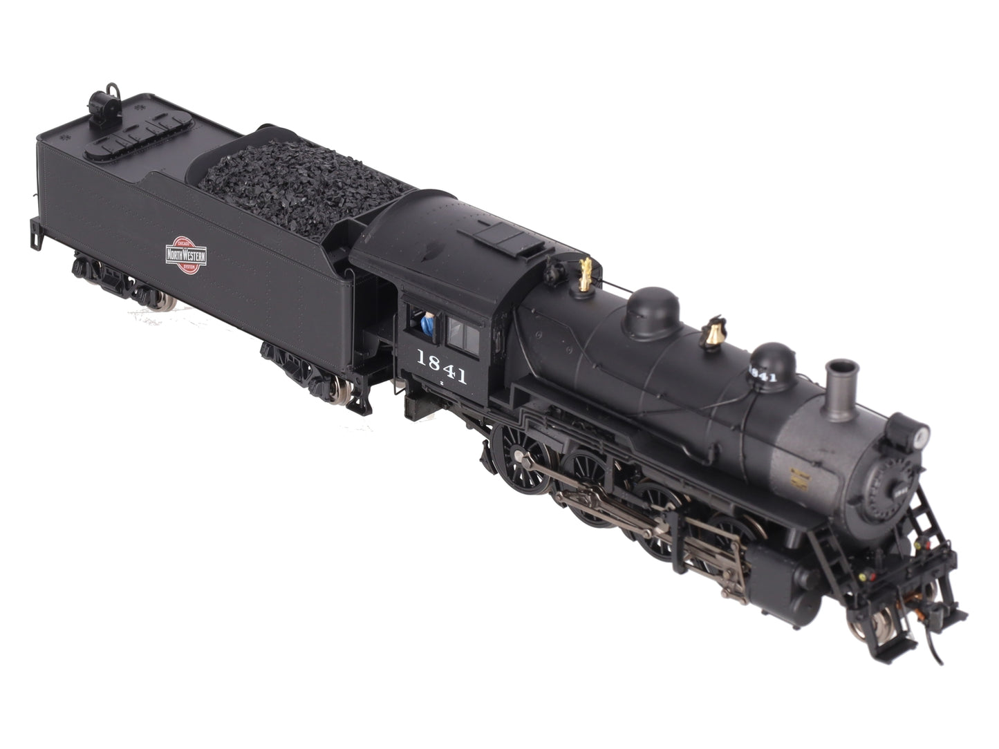 Broadway Limited 6343 HO C&NW 2-8-0 Consolidation Steam Loco Sound/DCC #1841 EX/Box
