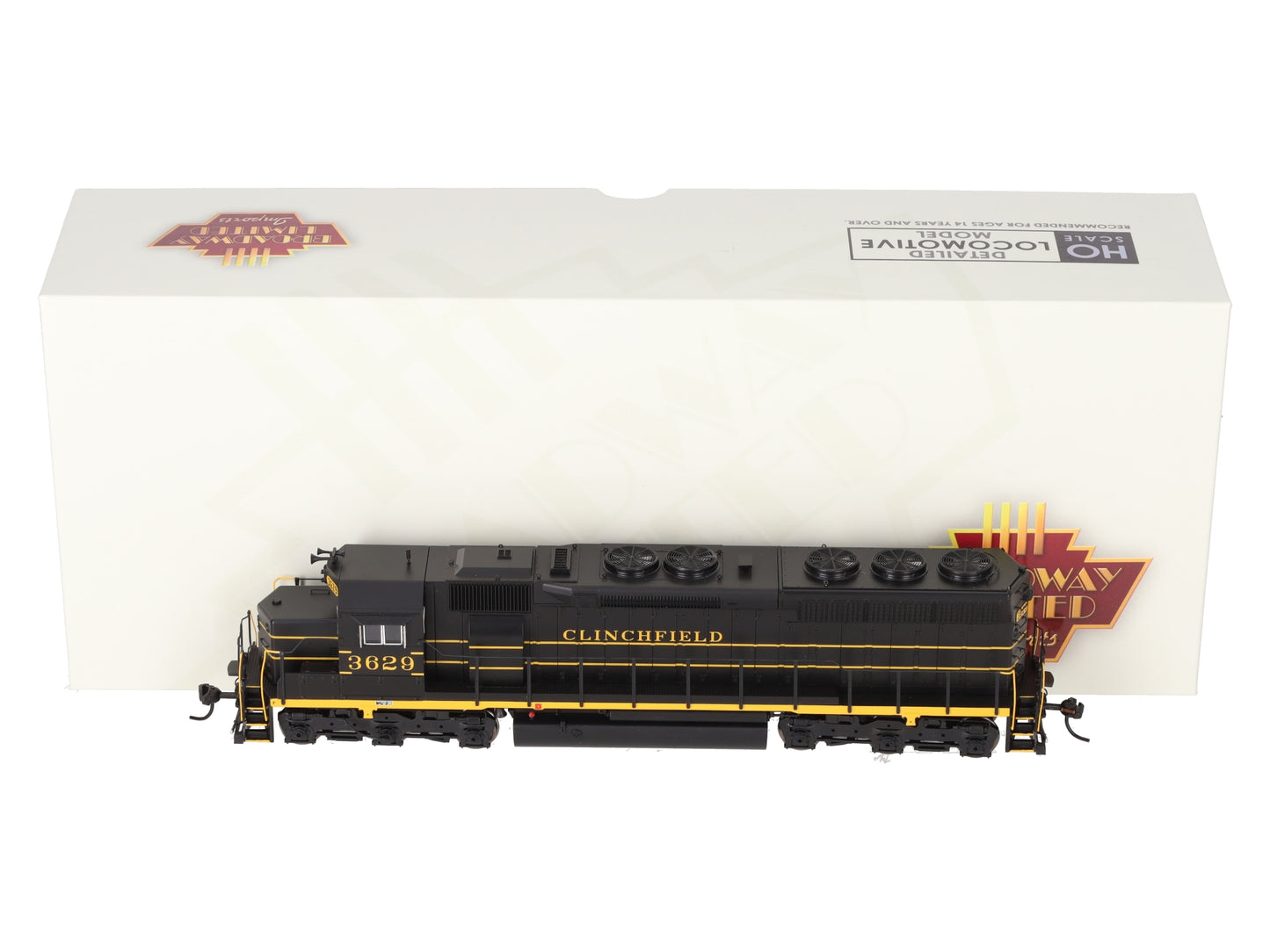 Broadway Limited 7974 HO CRR EMD SD45 Diesel Locomotive P4 Sound/DC/DCC #3629 LN/Box