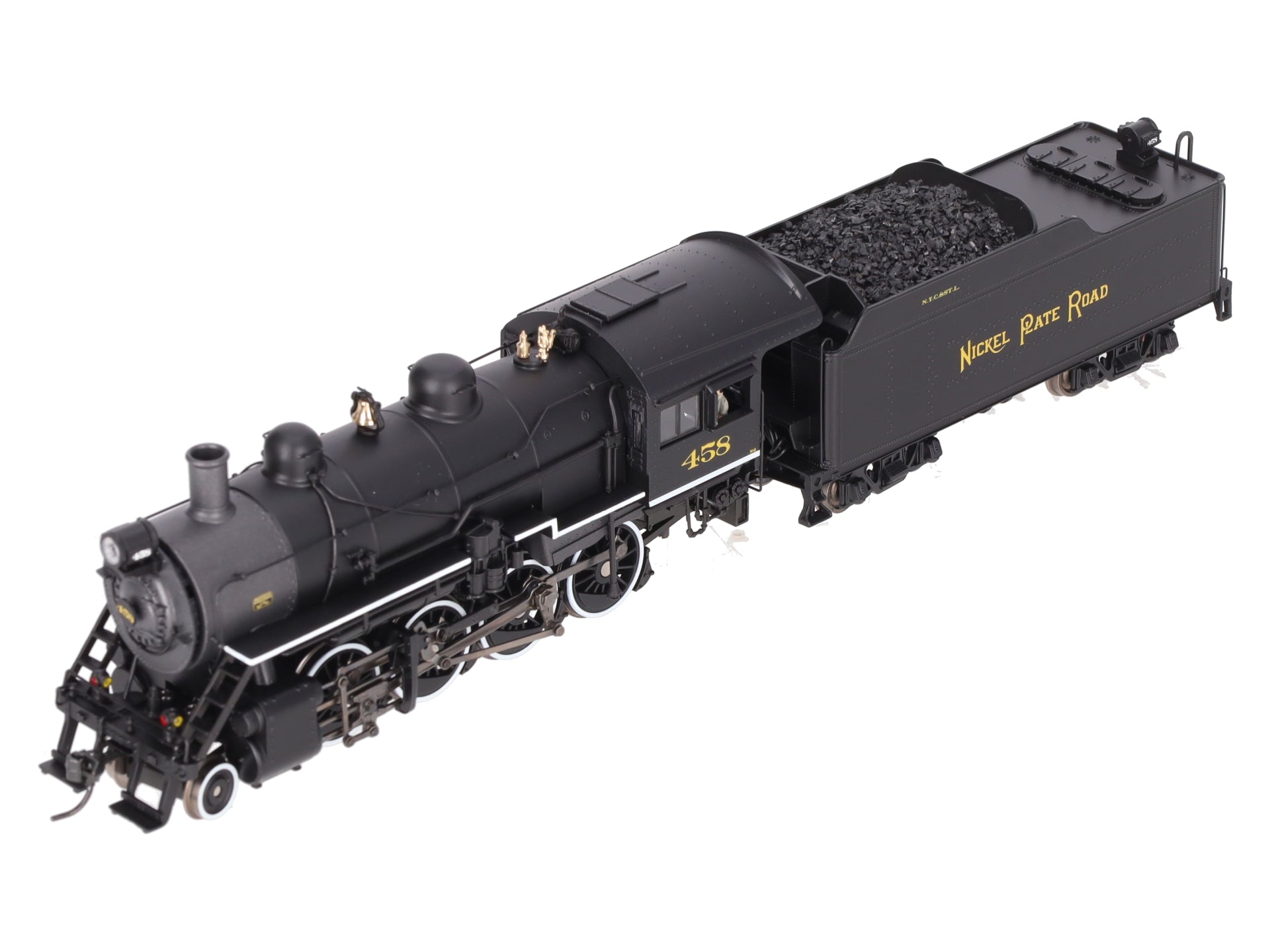 Broadway Limited 2795 HO Nickel Plate Road Baldwin 2-8-0 Consolidation #458 EX/Box