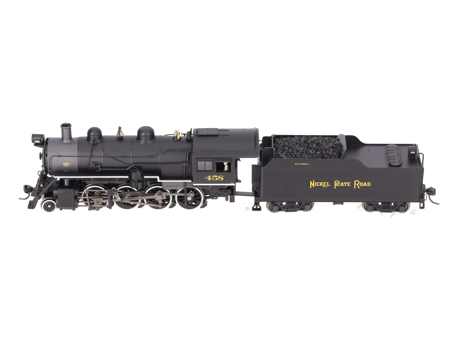 Broadway Limited 2795 HO Nickel Plate Road Baldwin 2-8-0 Consolidation #458 EX/Box