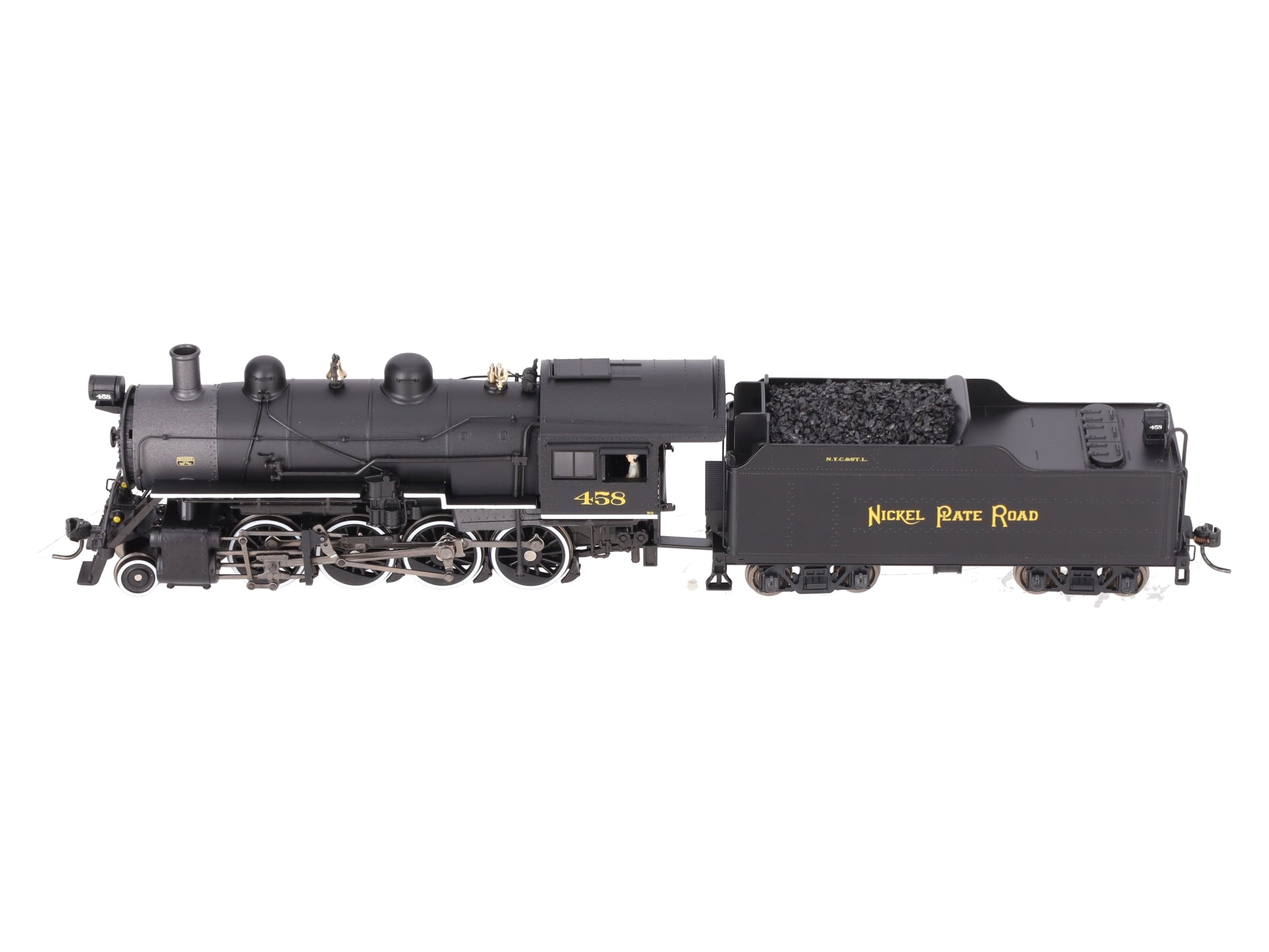 Broadway Limited 2795 HO Nickel Plate Road Baldwin 2-8-0 Consolidation #458 EX/Box