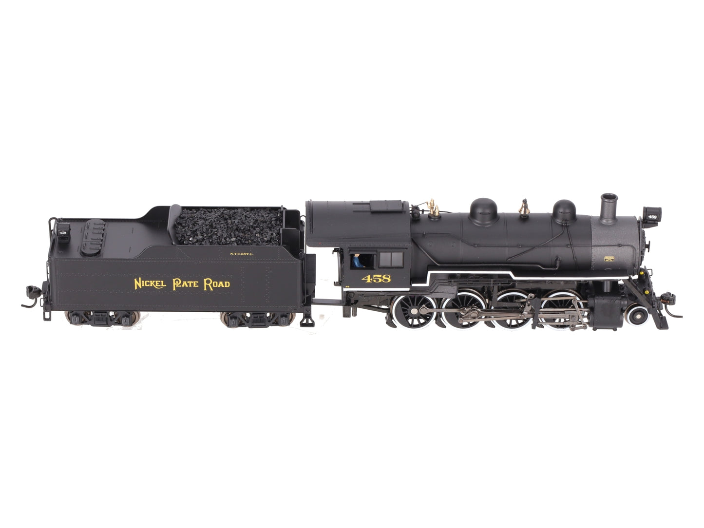 Broadway Limited 2795 HO Nickel Plate Road Baldwin 2-8-0 Consolidation #458 EX/Box