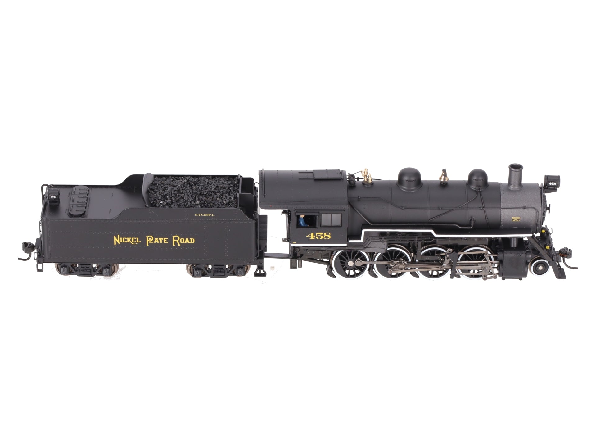 Broadway Limited 2795 HO Nickel Plate Road Baldwin 2-8-0 Consolidation #458 EX/Box