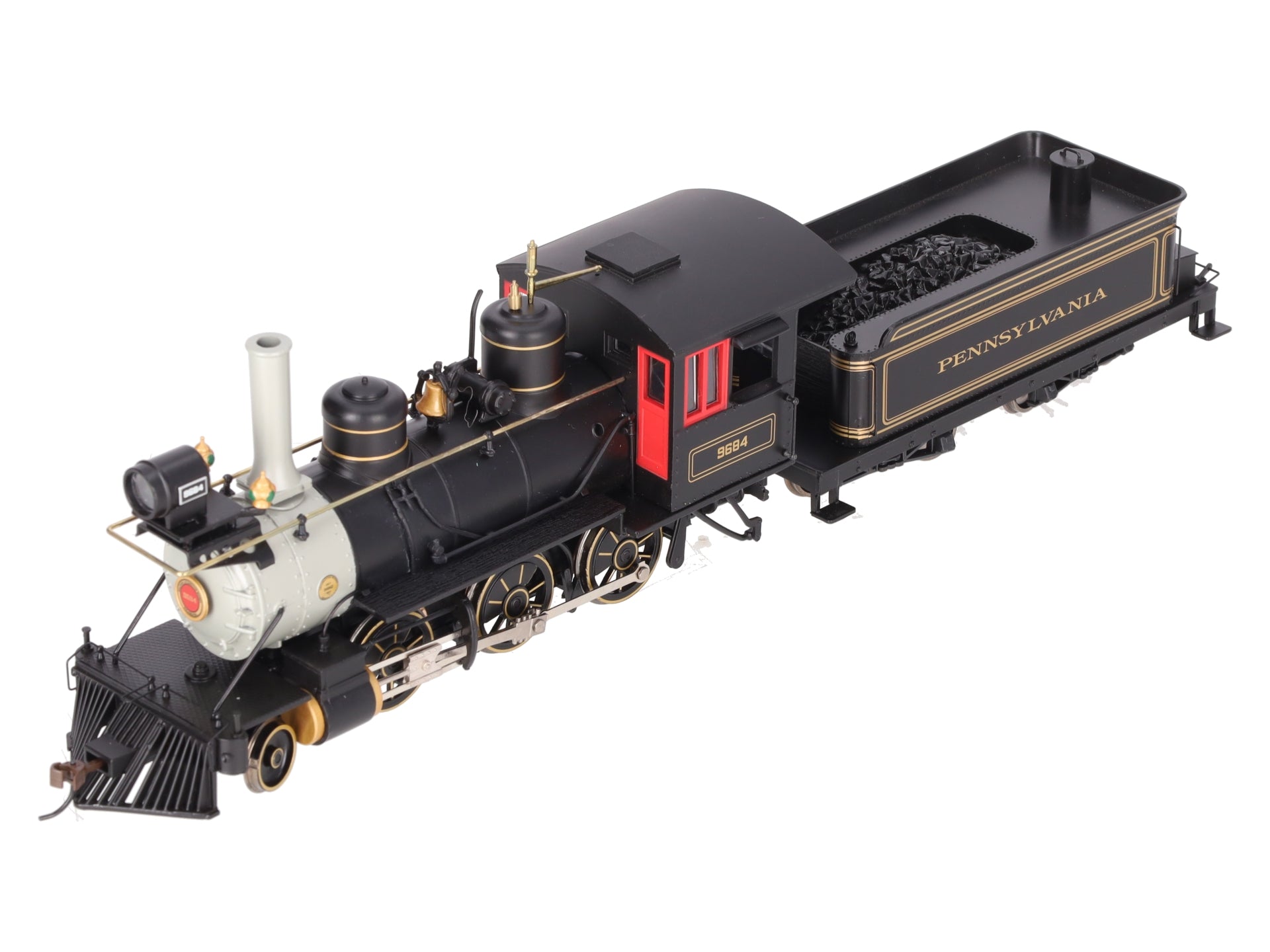 Bachmann 29303 On30 Pennsylvania 2-6-0 Steam Locomotive with DCC #9684 EX/Box
