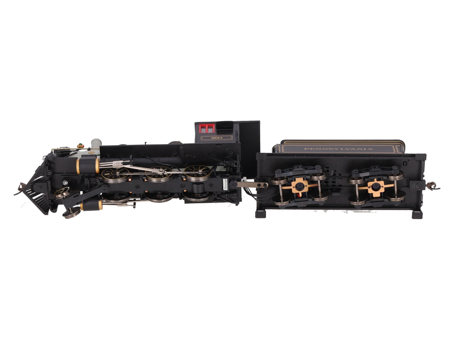 Bachmann 29303 On30 Pennsylvania 2-6-0 Steam Locomotive with DCC #9684 EX/Box