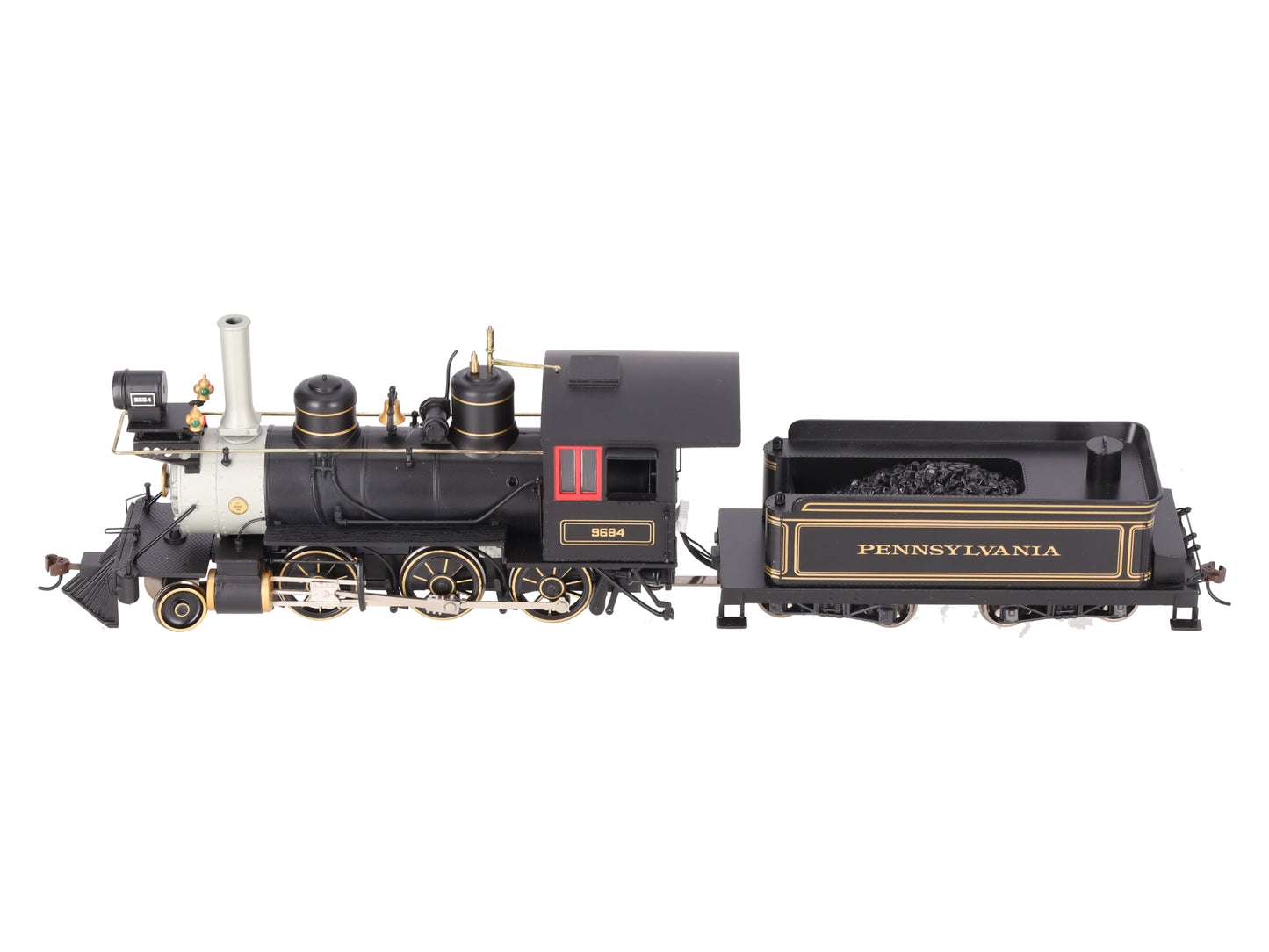 Bachmann 29303 On30 Pennsylvania 2-6-0 Steam Locomotive with DCC #9684 EX/Box