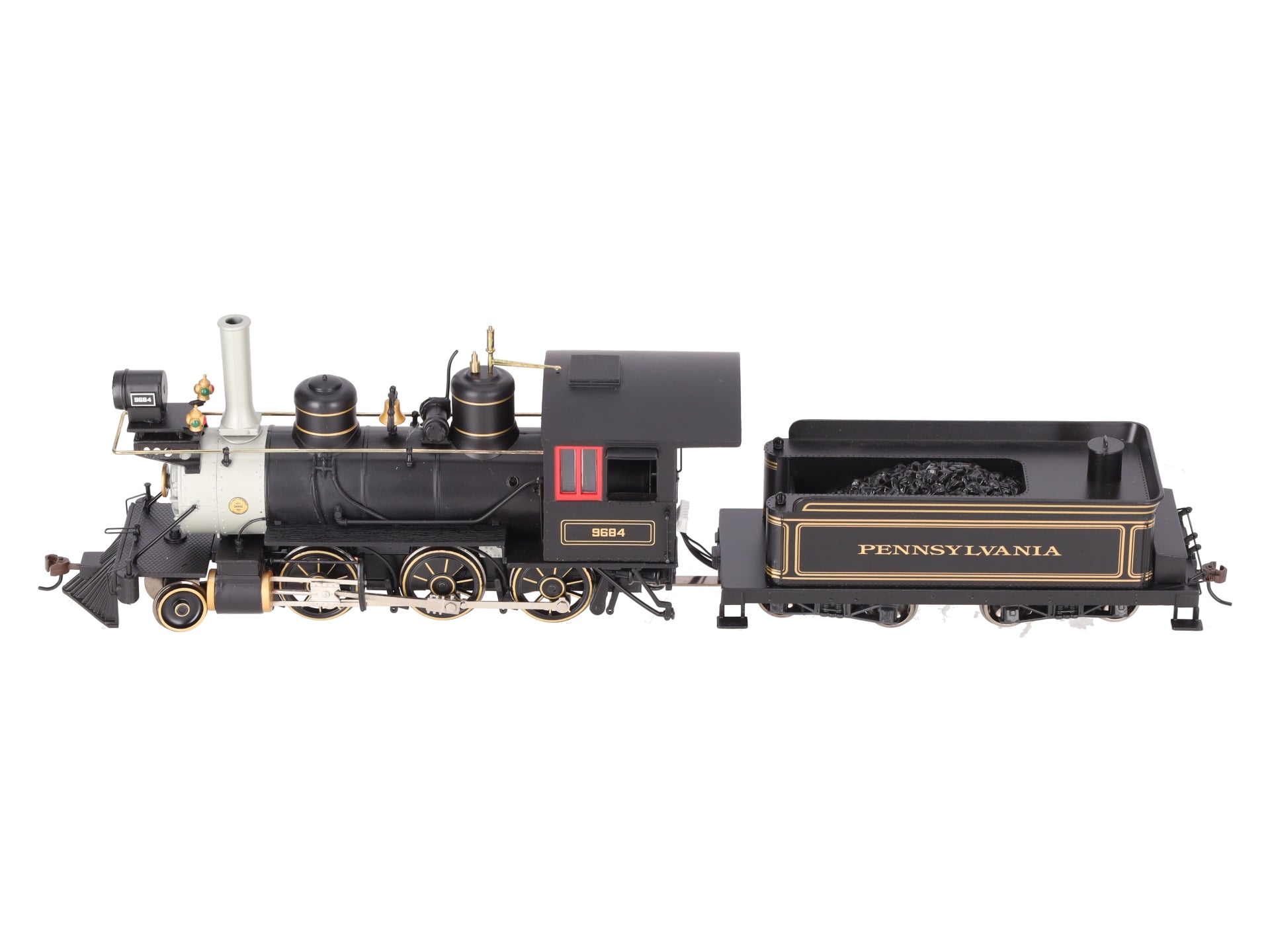 Bachmann 29303 On30 Pennsylvania 2-6-0 Steam Locomotive with DCC #9684 EX/Box