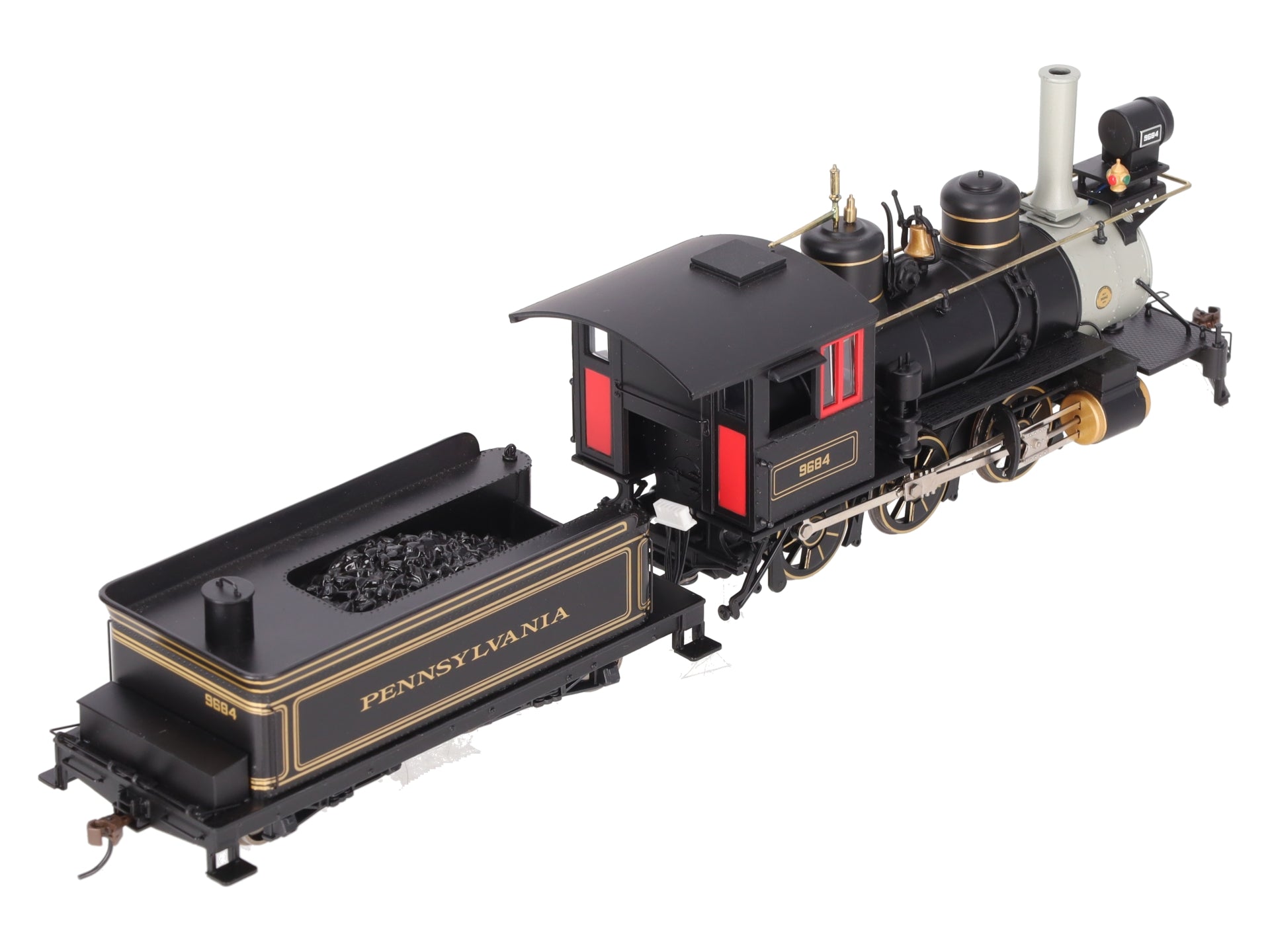 Bachmann 29303 On30 Pennsylvania 2-6-0 Steam Locomotive with DCC #9684 EX/Box