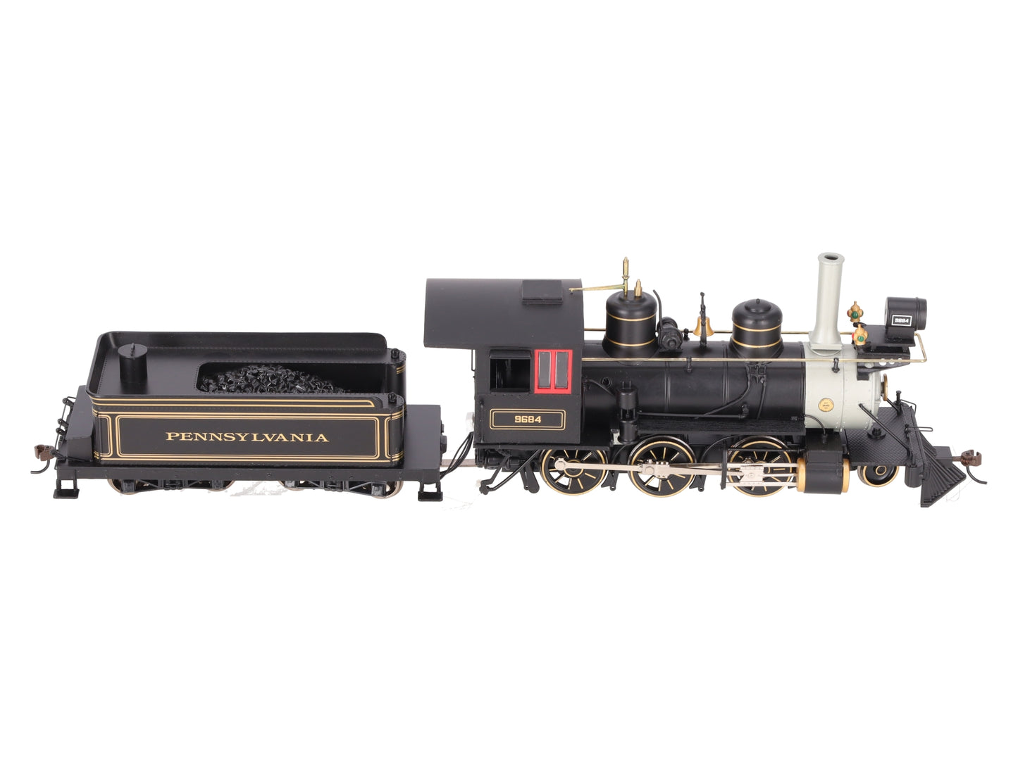 Bachmann 29303 On30 Pennsylvania 2-6-0 Steam Locomotive with DCC #9684 EX/Box