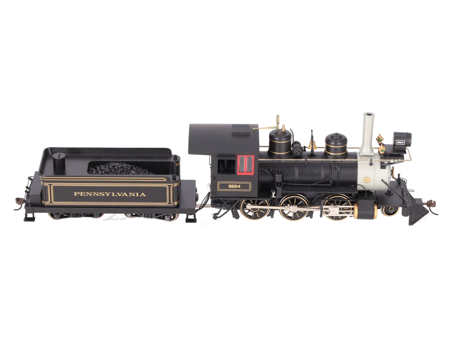Bachmann 29303 On30 Pennsylvania 2-6-0 Steam Locomotive with DCC #9684 EX/Box