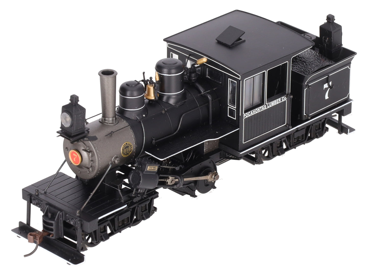 Bachmann Spectrum 25760 On30 Pocahontas Lumber Company 28-Ton 2-Truck Climax #7 LN/Box