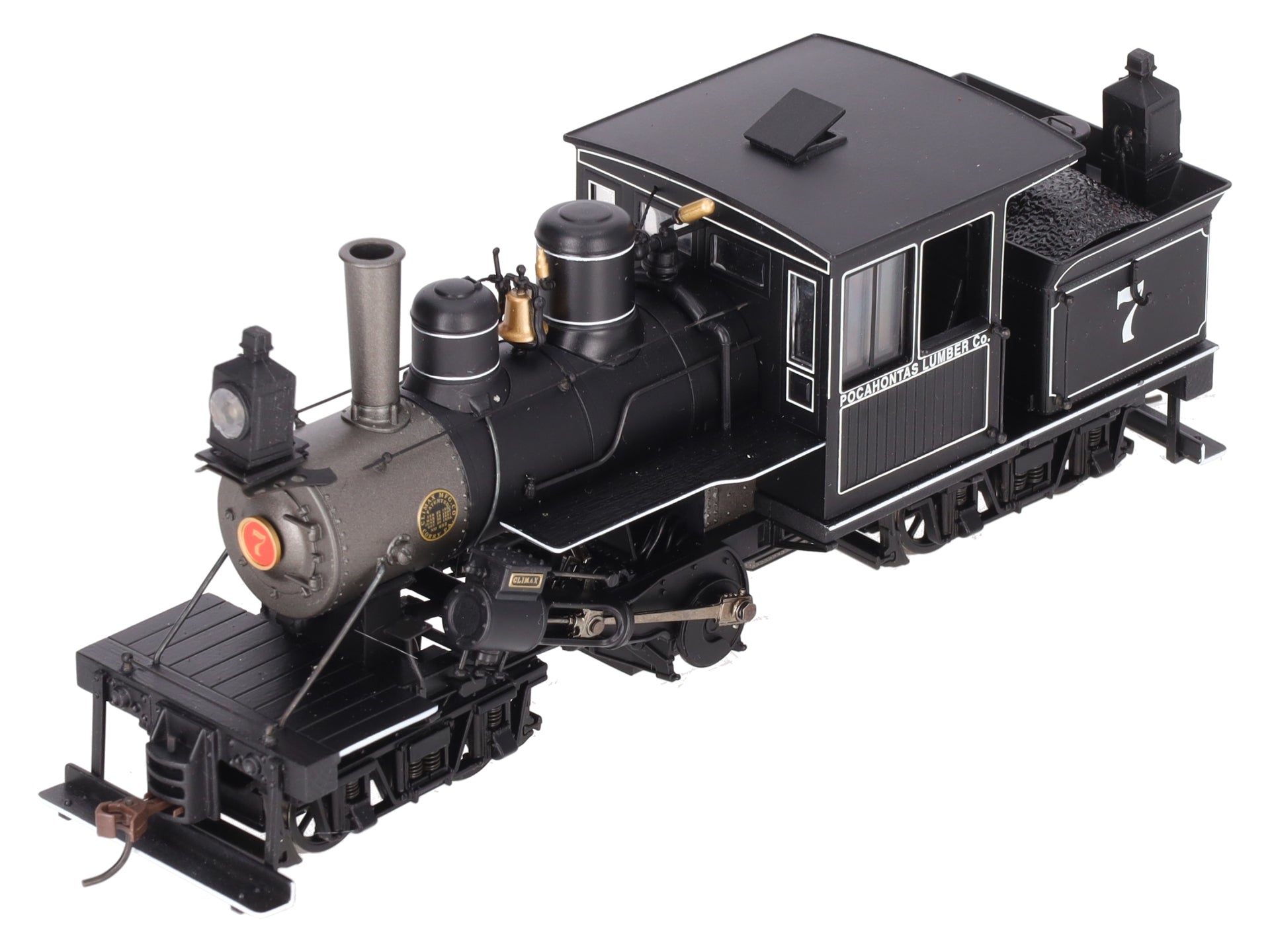Bachmann Spectrum 25760 On30 Pocahontas Lumber Company 28-Ton 2-Truck Climax #7 LN/Box