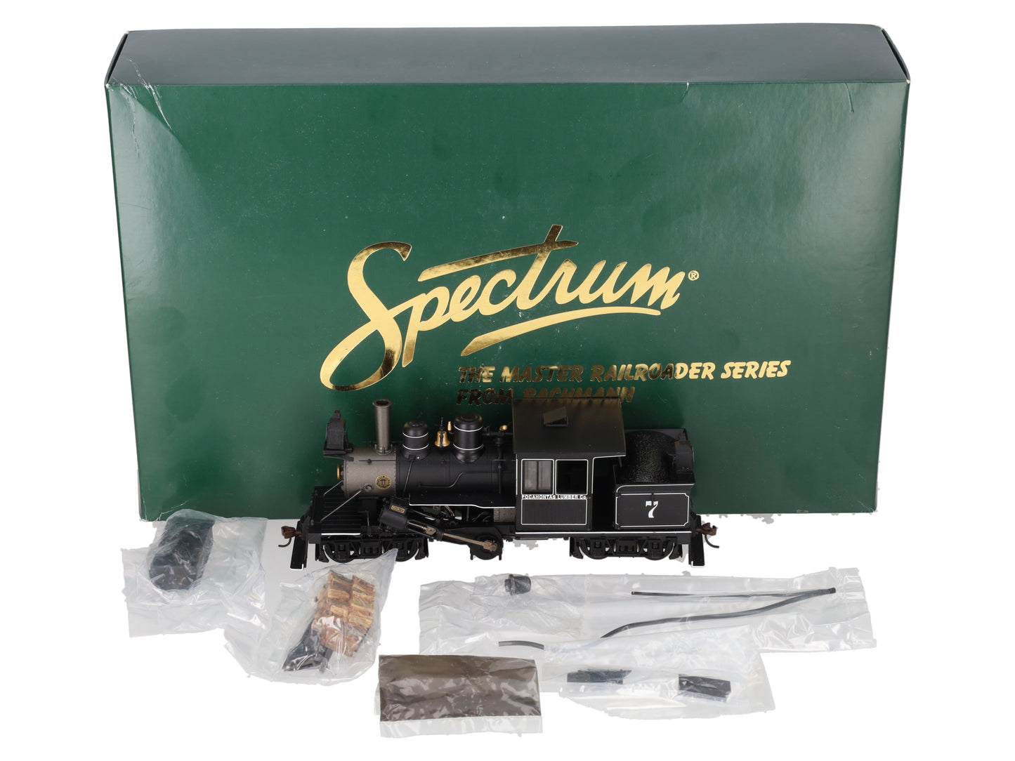 Bachmann Spectrum 25760 On30 Pocahontas Lumber Company 28-Ton 2-Truck Climax #7 LN/Box