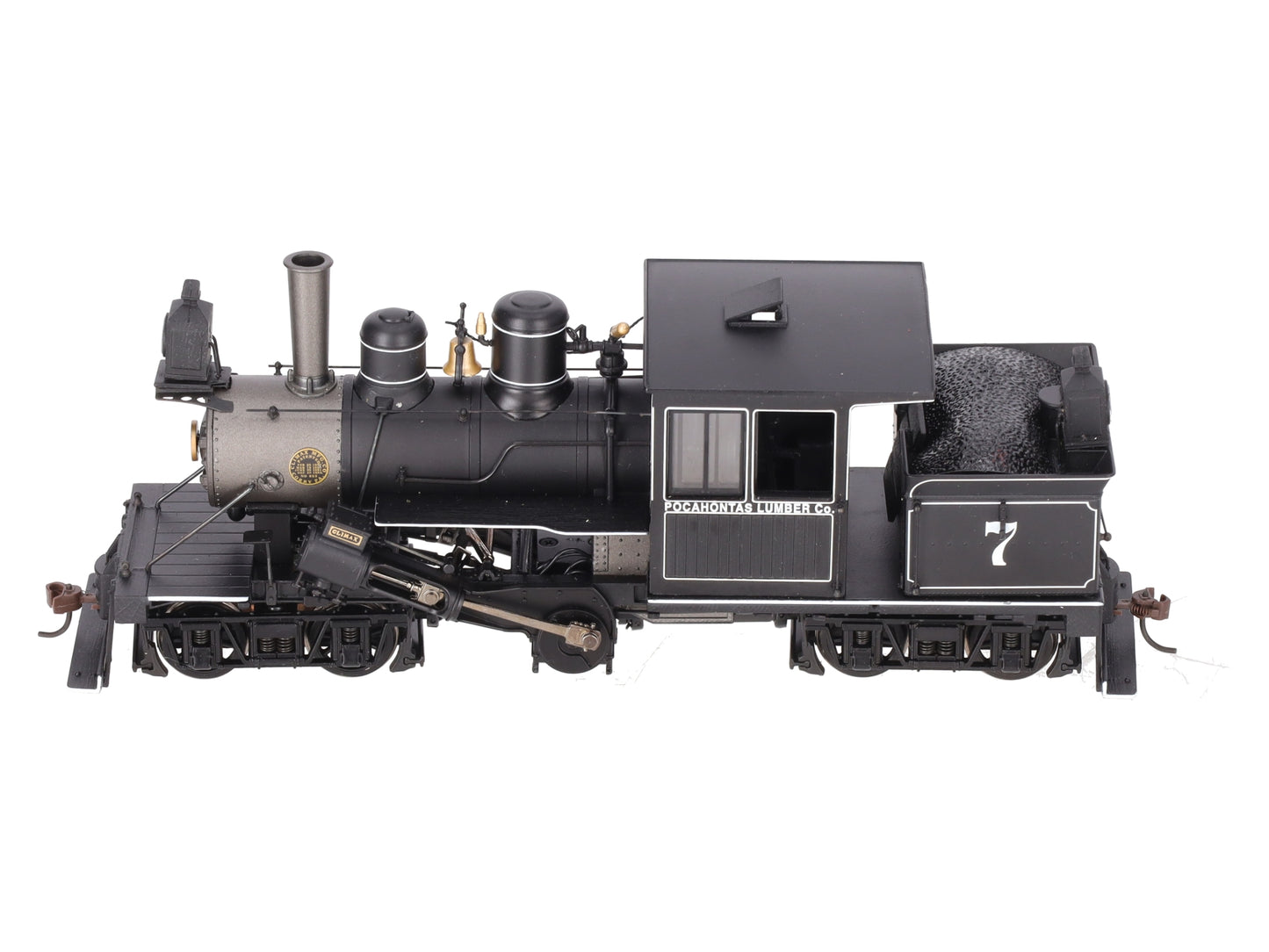 Bachmann Spectrum 25760 On30 Pocahontas Lumber Company 28-Ton 2-Truck Climax #7 LN/Box