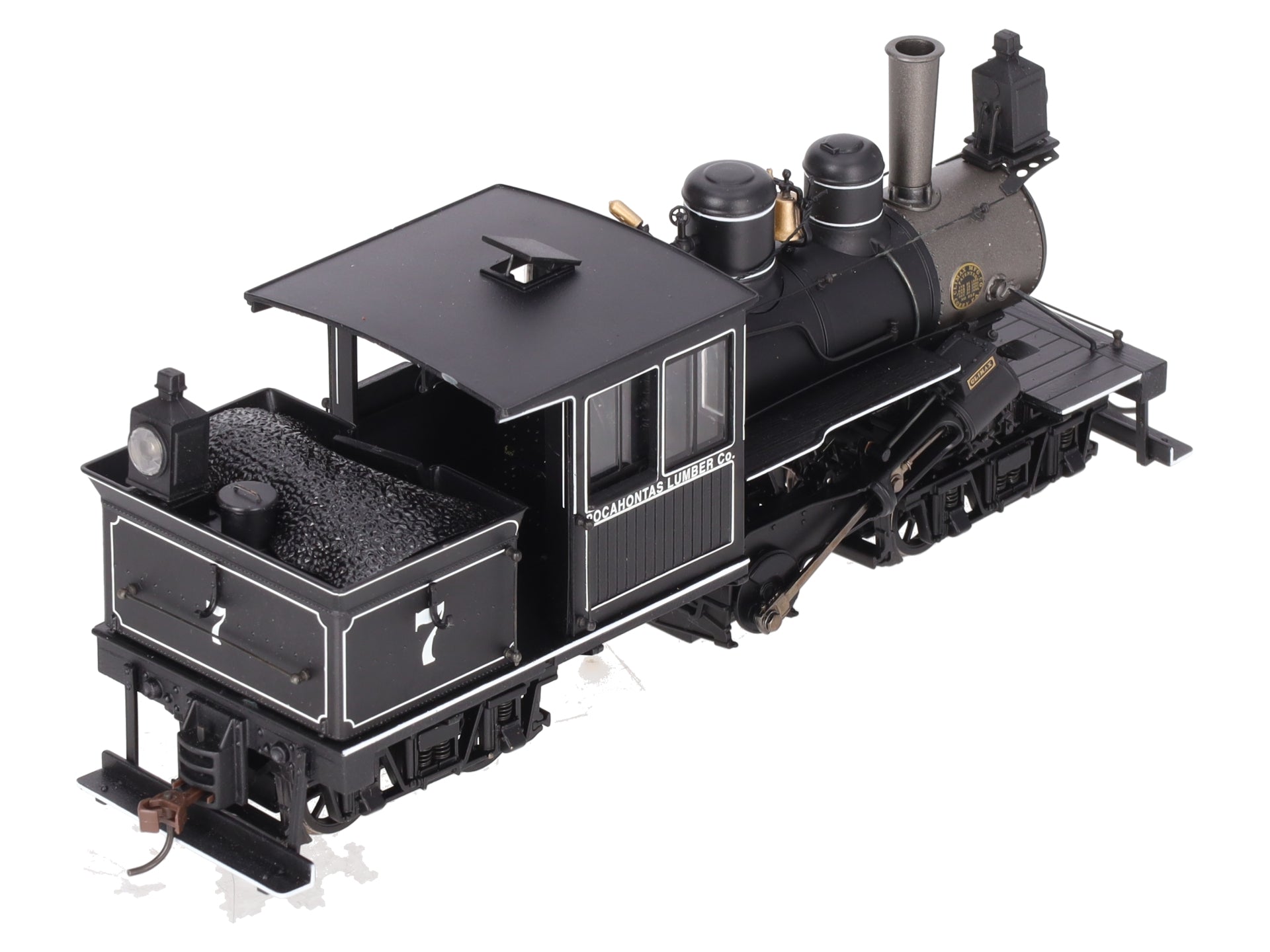 Bachmann Spectrum 25760 On30 Pocahontas Lumber Company 28-Ton 2-Truck Climax #7 LN/Box