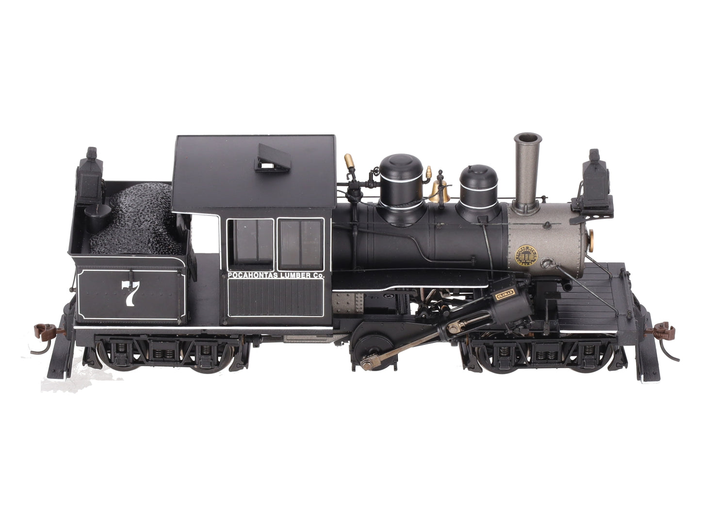 Bachmann Spectrum 25760 On30 Pocahontas Lumber Company 28-Ton 2-Truck Climax #7 LN/Box