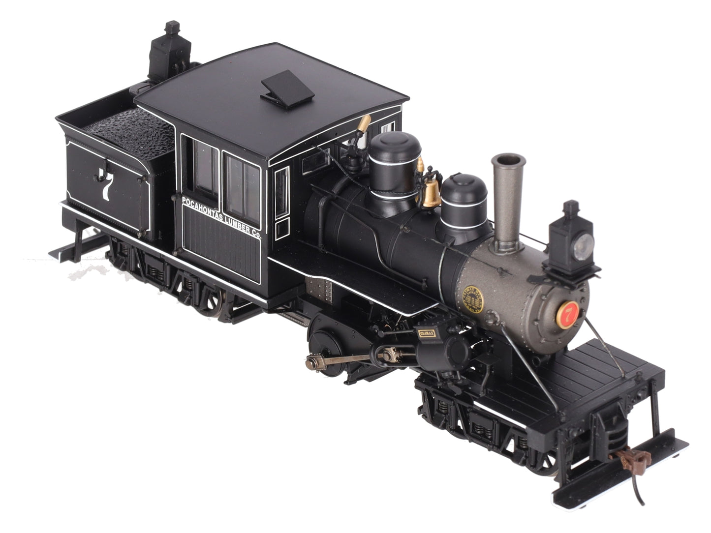 Bachmann Spectrum 25760 On30 Pocahontas Lumber Company 28-Ton 2-Truck Climax #7 LN/Box