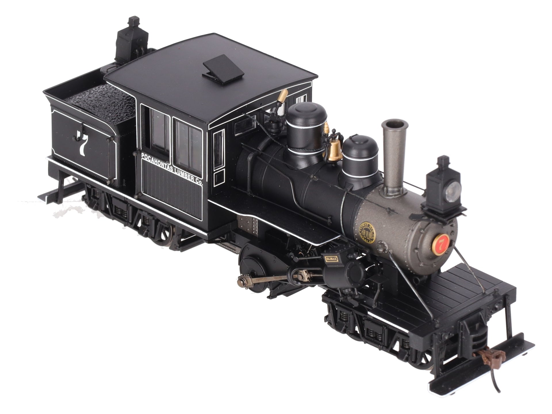 Bachmann Spectrum 25760 On30 Pocahontas Lumber Company 28-Ton 2-Truck Climax #7 LN/Box