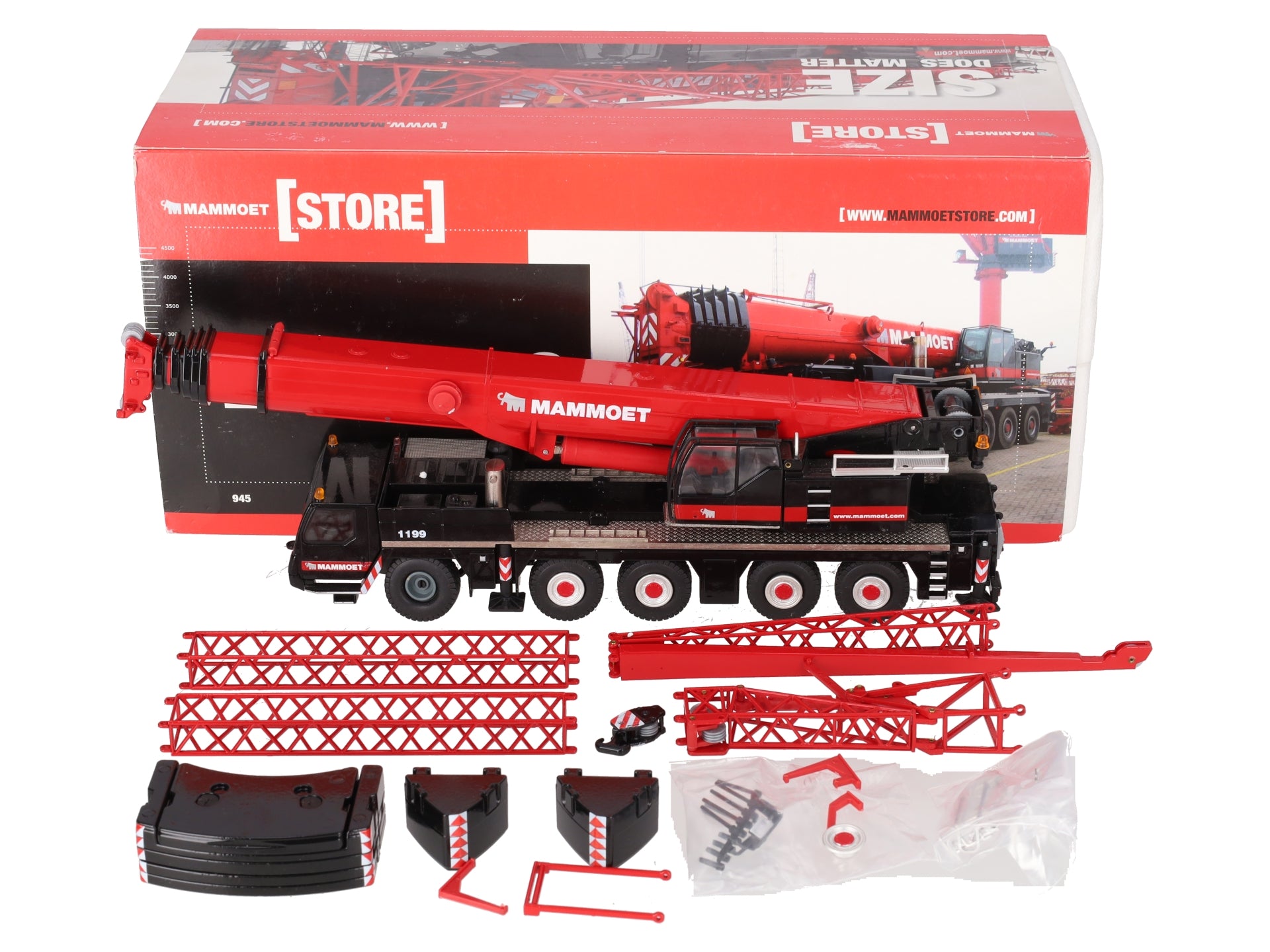 Conrad 2101/01 Liebherr LTM 1200 Mobile Crane - Mammoet EX/Box