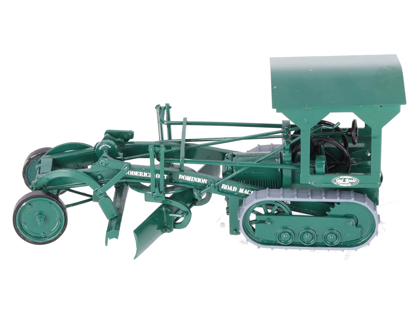 Dominion Road 1:32 Scale Diecast Champion 1929 Road Grader Green EX/Box
