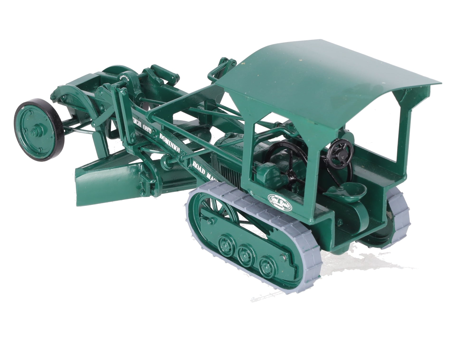 Dominion Road 1:32 Scale Diecast Champion 1929 Road Grader Green EX/Box